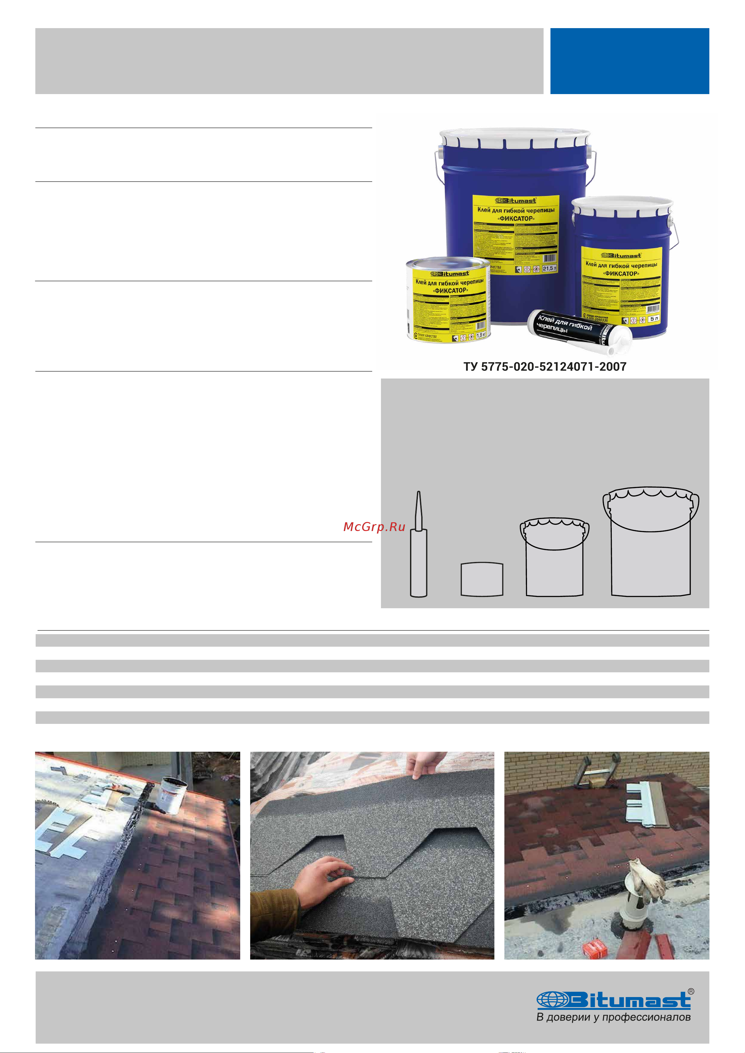 Bitumast 4607952900325 информационный лист онлайн