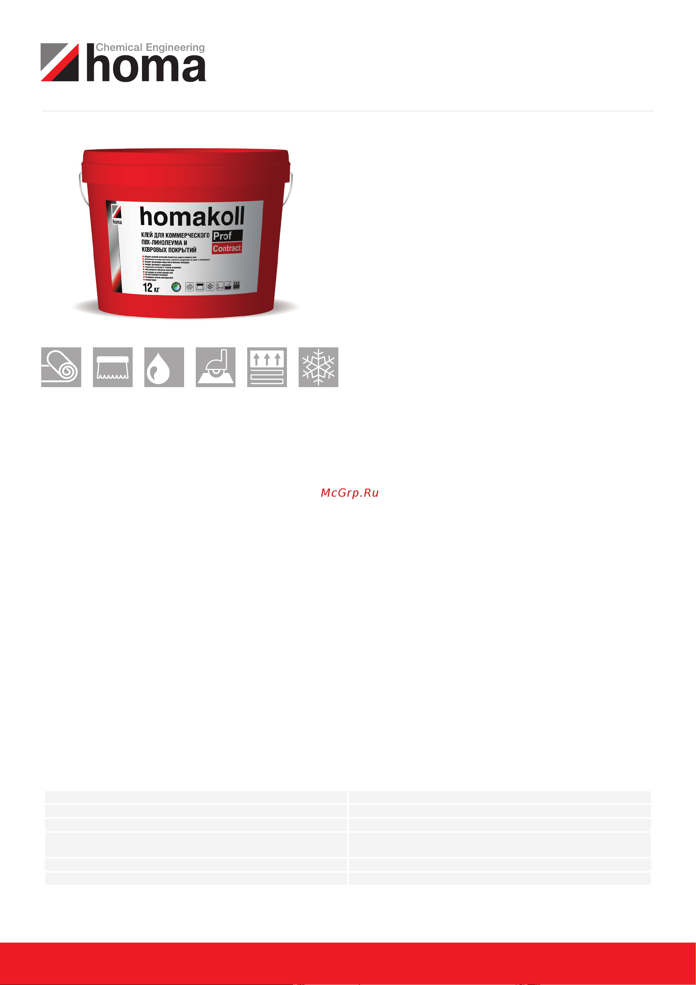 Homakoll PROF CONTRACT 200666 Инструкция к товару онлайн