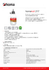 Homakoll 217 D3, не морозостойкий, 0.5 кг 62083 Инструкция к товару