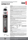 KUDO PROFF SUPERBLITZ HT универсальный, конструкционный, профессиональный, всесезонный, 650 мл KUPP06B07SBHT Лист технической информации