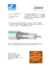 AVS Electronics SAT-703 4x100m Or 001-222008/ 010128 Сертификат качества