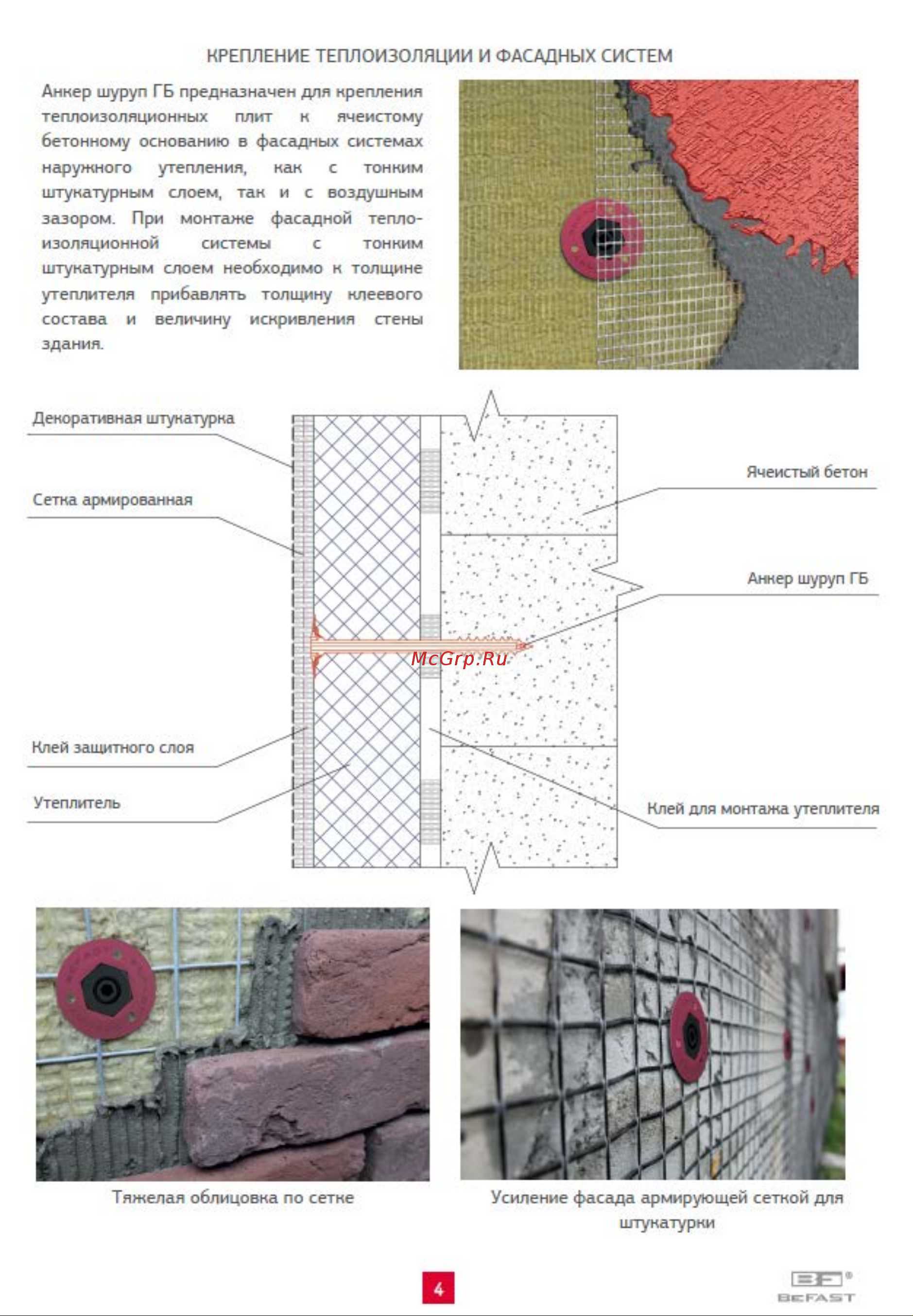 BEFAST ГБ 12/18x130, без диска-рондоли, 60 шт. ASBF130BR60S Применение онлайн [4/11] 814345
