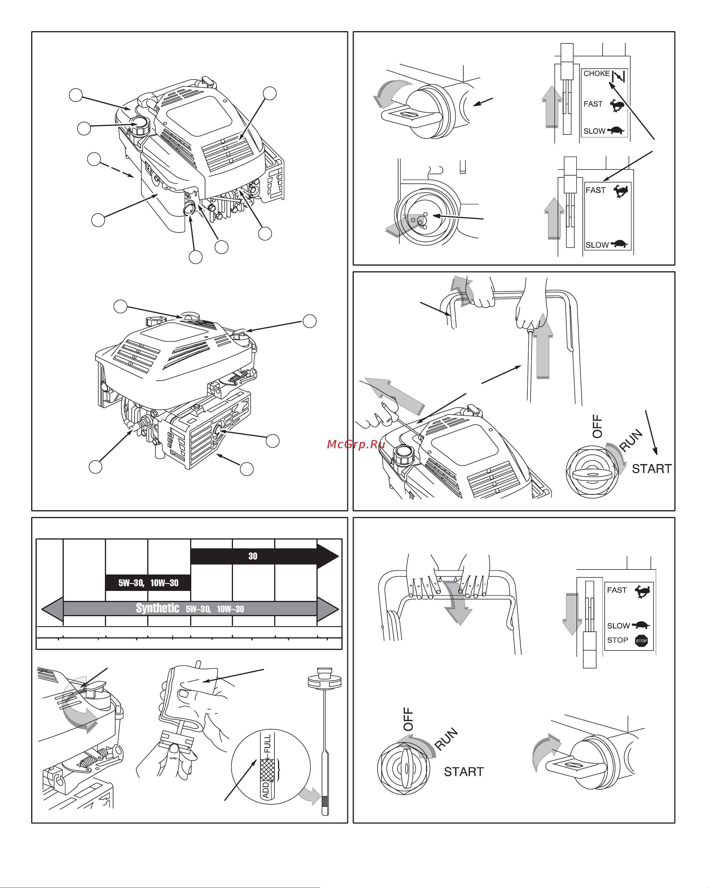 Husqvarna DB51 5048544-01 Инструкция к двигателю онлайн [2/10] 814399
