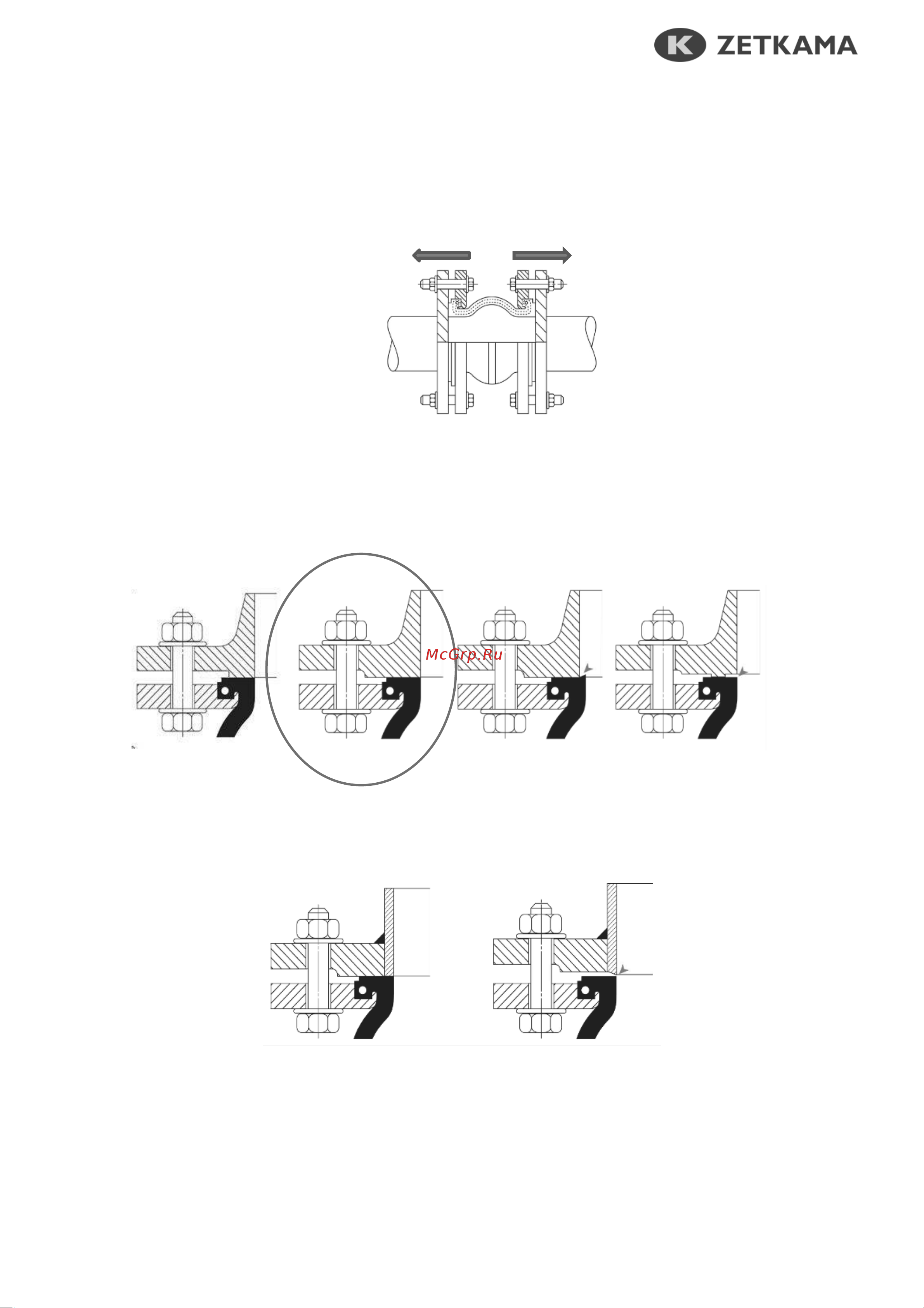 Zetkama EPDM 700L Ду40 Ру16, фланцевый 700L040C00 033-1626 Инструкция к Zetkama 700L040C00 033-1626 онлайн [4/7] 814931