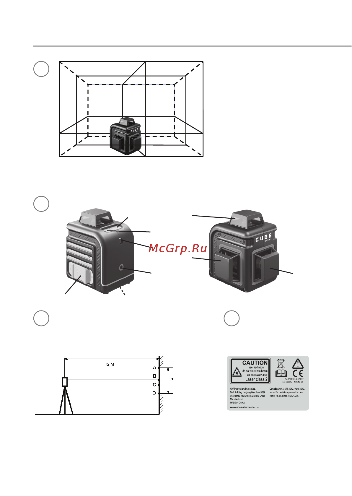 Ada CUBE 3-360 SPECIAL EDITION А00617 PDF-инструкция онлайн [2/28] 814955