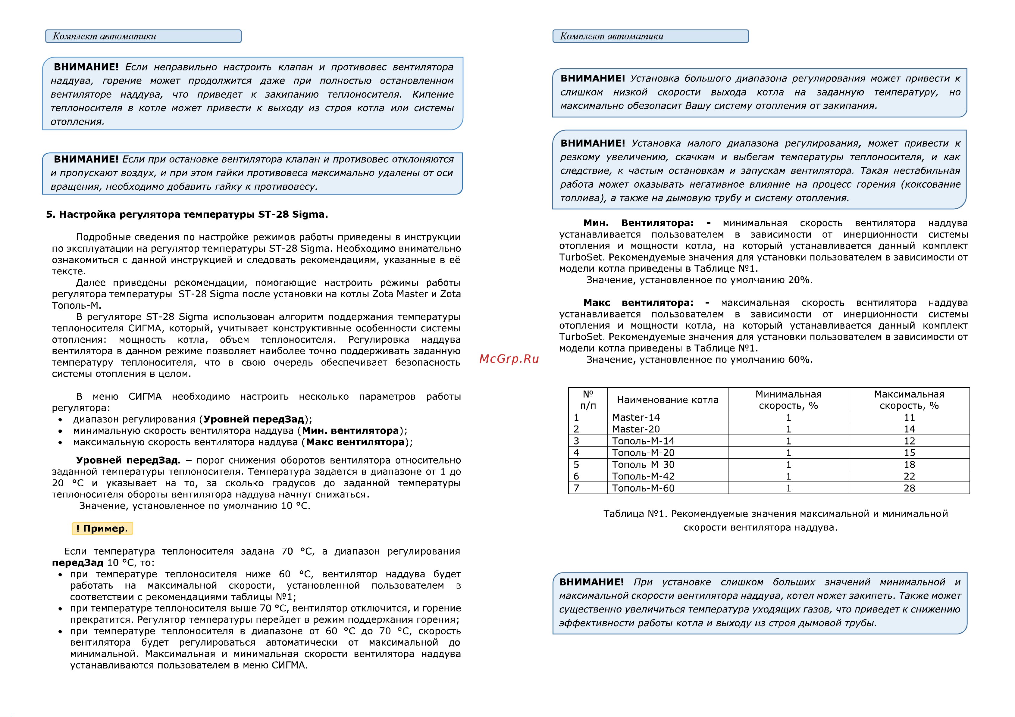 Zota TurboSet Тополь-М 14,20,30 TS4932000007 Инструкция к ZOTA TurboSet Тополь-М TS4932000007 онлайн [4/4] 814999