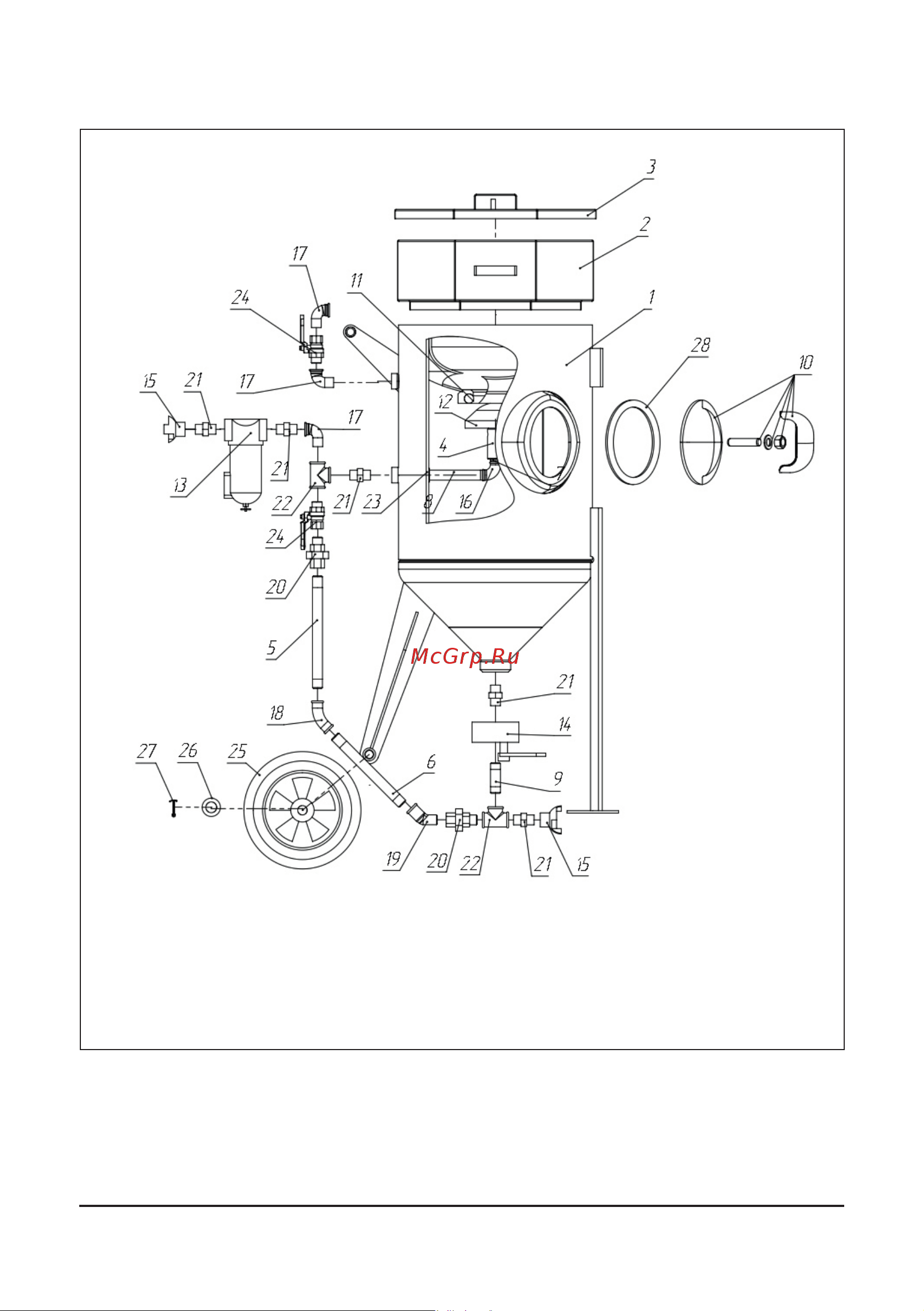 Contracor BlastRazor Z-50 10400401 Инструкция по эксплуатации онлайн [10/32] 815077