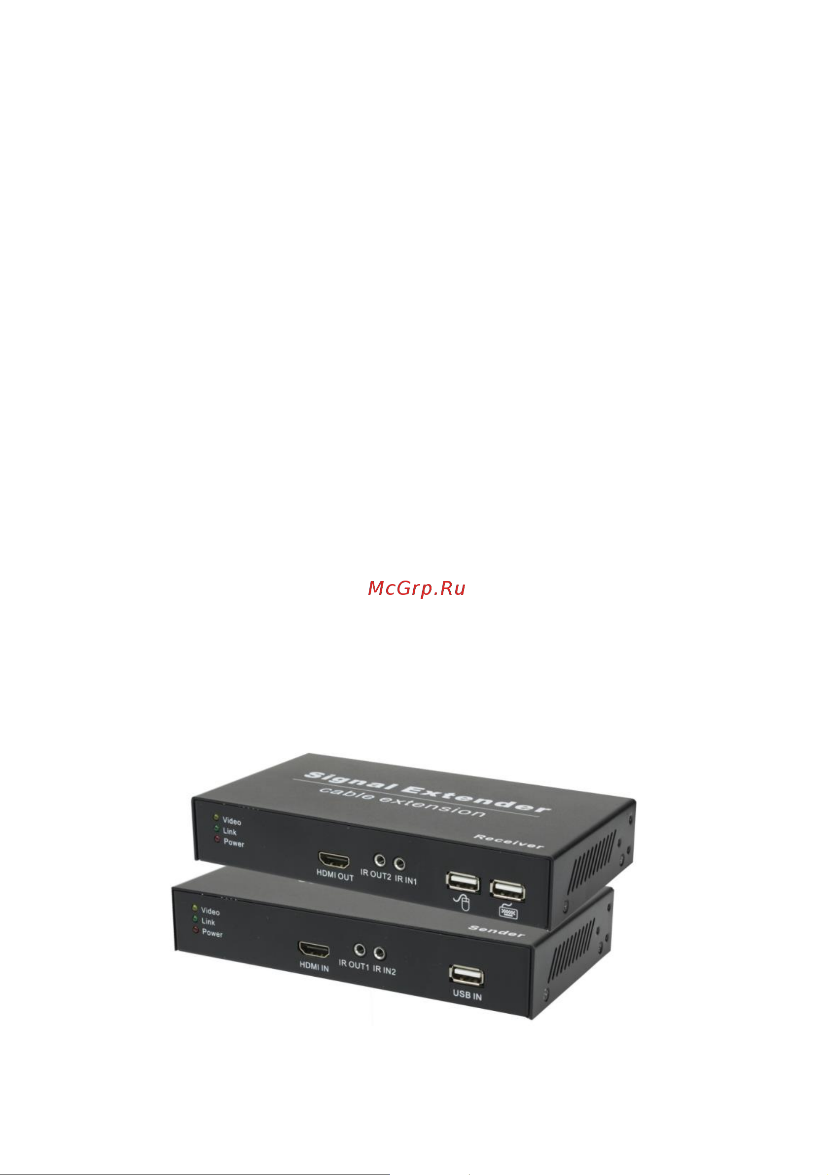 Osnovo TA-HiKM+RA-HiKM HDMI, USB и ИК управления по кабелю витой пары (CAT5e/6) до 150м. sct1409 Паспорт онлайн [4/12] 815081