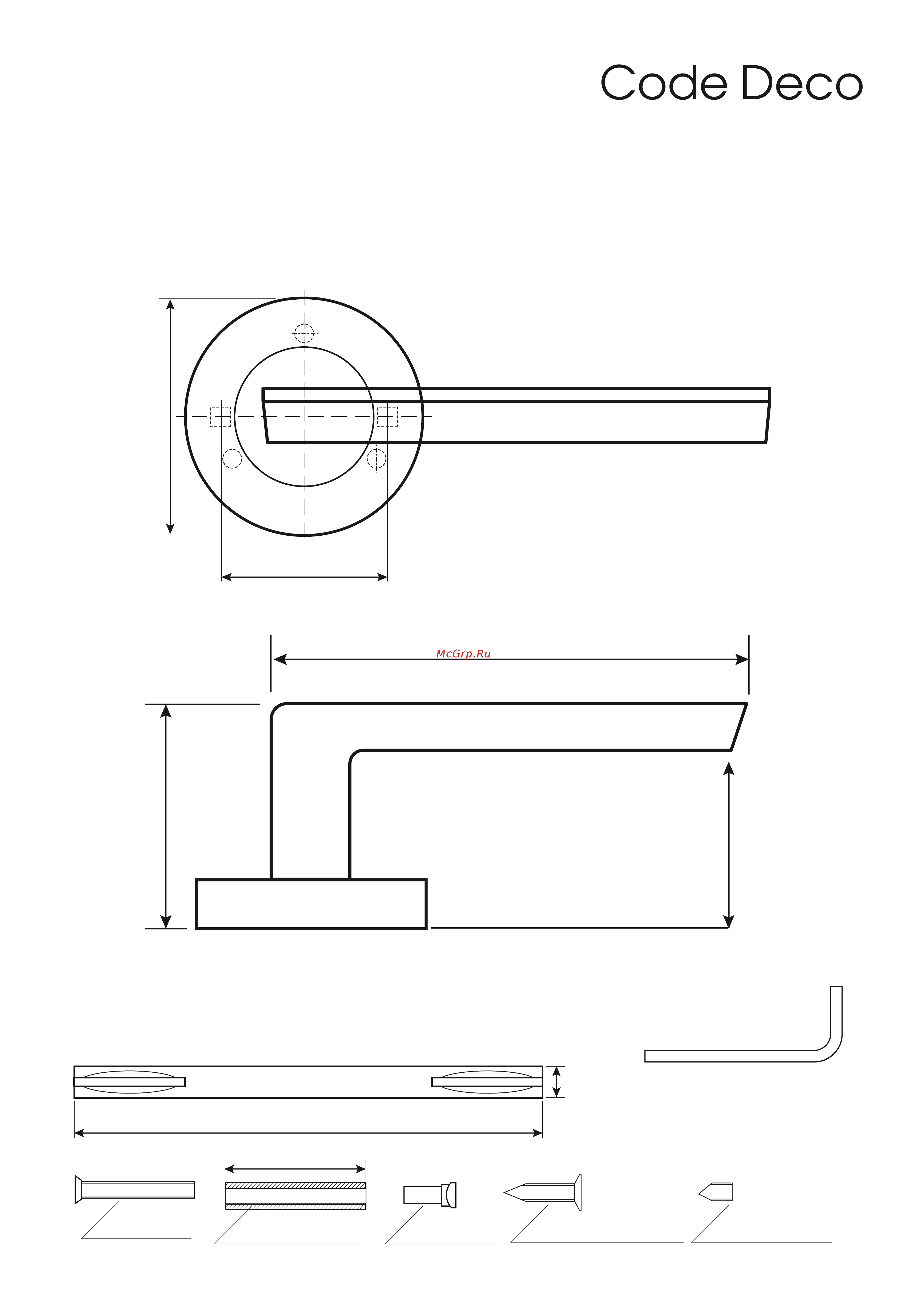 Code Deco H-14105-A-NIS / DP-C-14-NIS 34511 чертеж онлайн