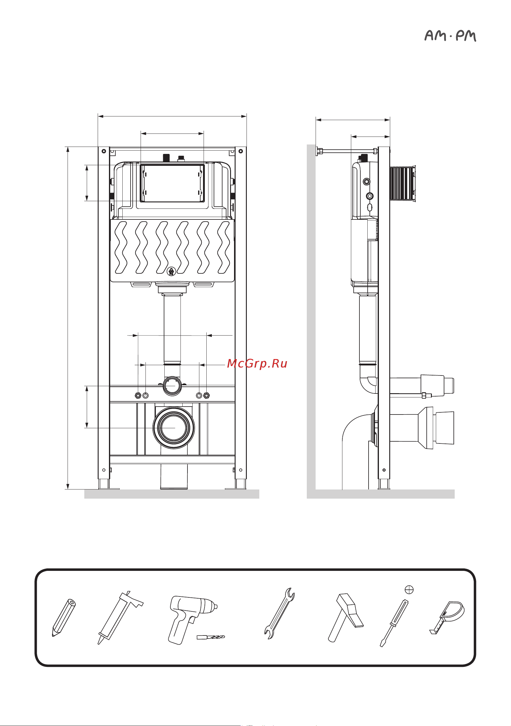 AM.PM Inspire V2.0 IS47001.50A1700 инструкция онлайн [5/29] 815247
