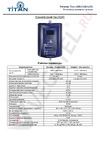 Vegatel Titan-1800/2100 (LED) 2G, 3G, 4G R10151 Технический паспорт