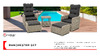 B:rattan MANCHESTER OTTO SET 2, венге CHR02VB Презентация мебели MANCHESTER