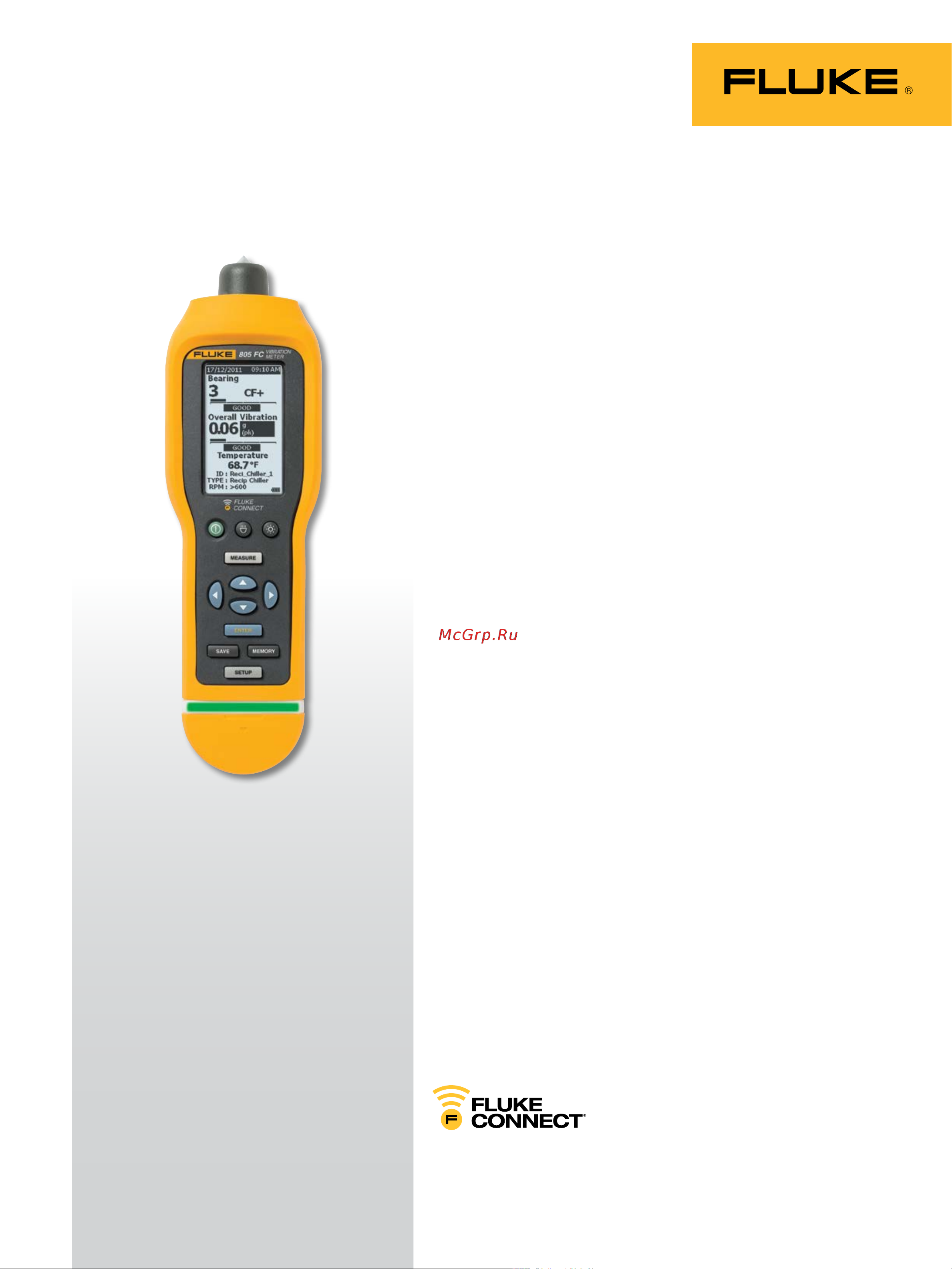 Fluke 805 FC/805 ES Технические данные онлайн