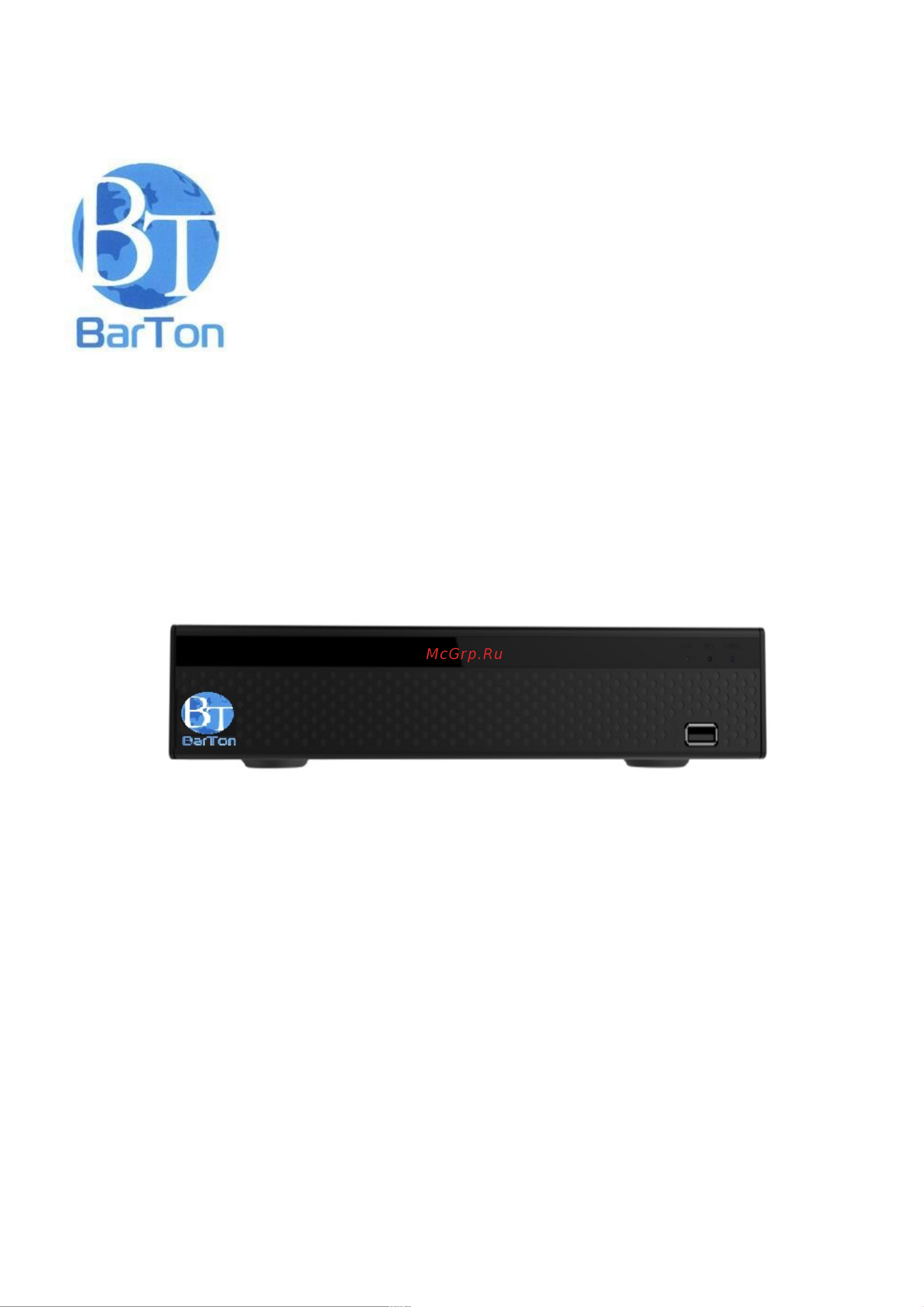 BarTon 1080P AHD/TVI/CVI 4.2 Инструкция онлайн