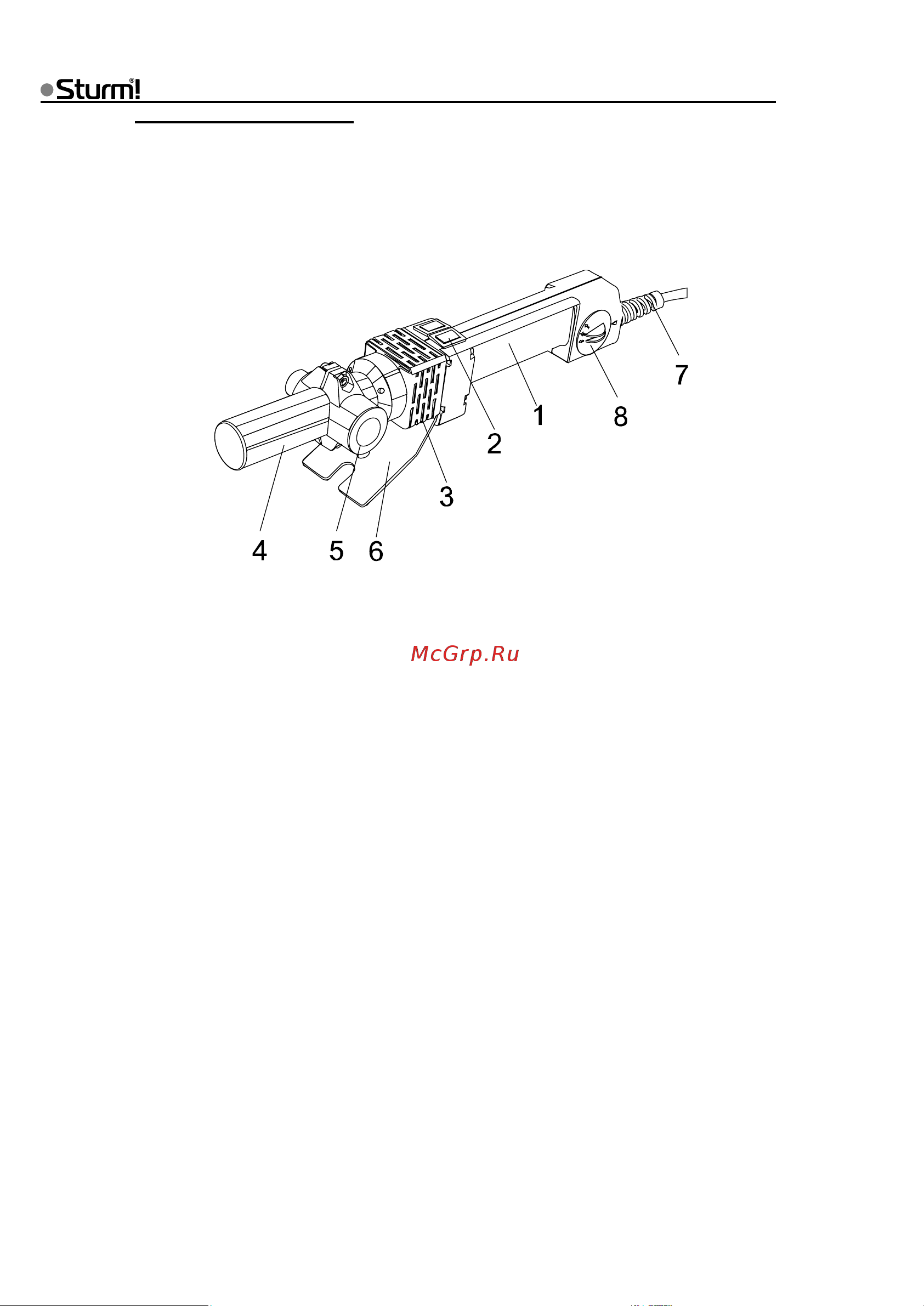 Sturm TW7218 Инструкция к Sturm TW7218 онлайн [4/14] 816255