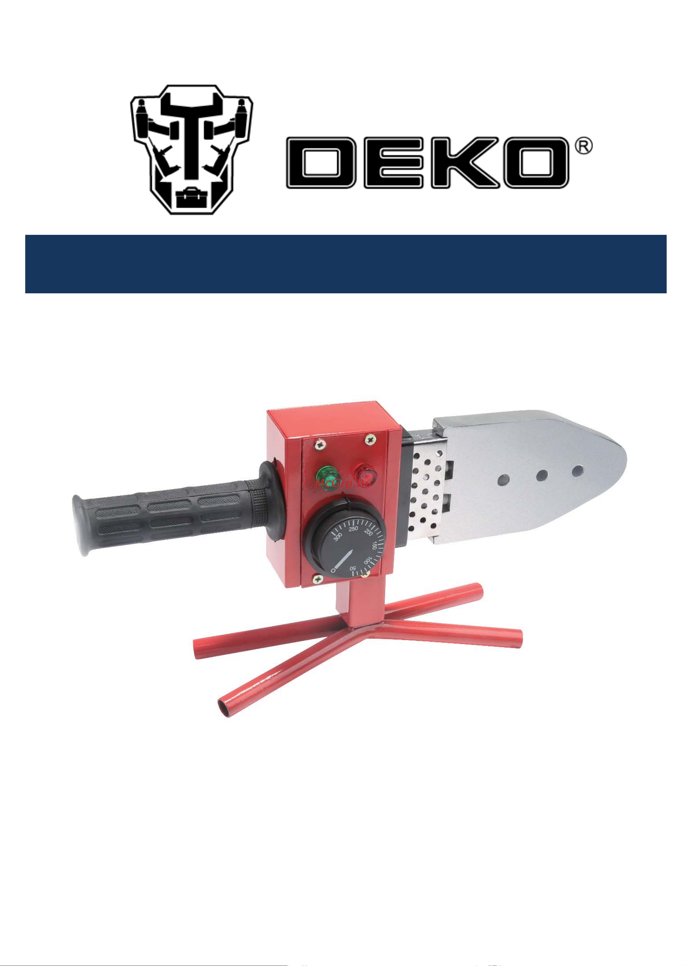 Deko в металлическом кейсе, 4 насадки (16-32 мм) PPWM2500W 063-4248 Инструкция по эксплуатации онлайн
