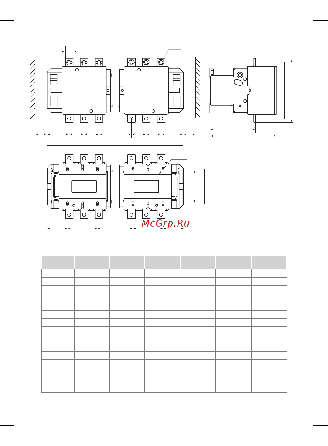 EKF КТЭ, 500А 380В NO ctr-b-500-380 Инструкция к товару онлайн [9/16] 816314