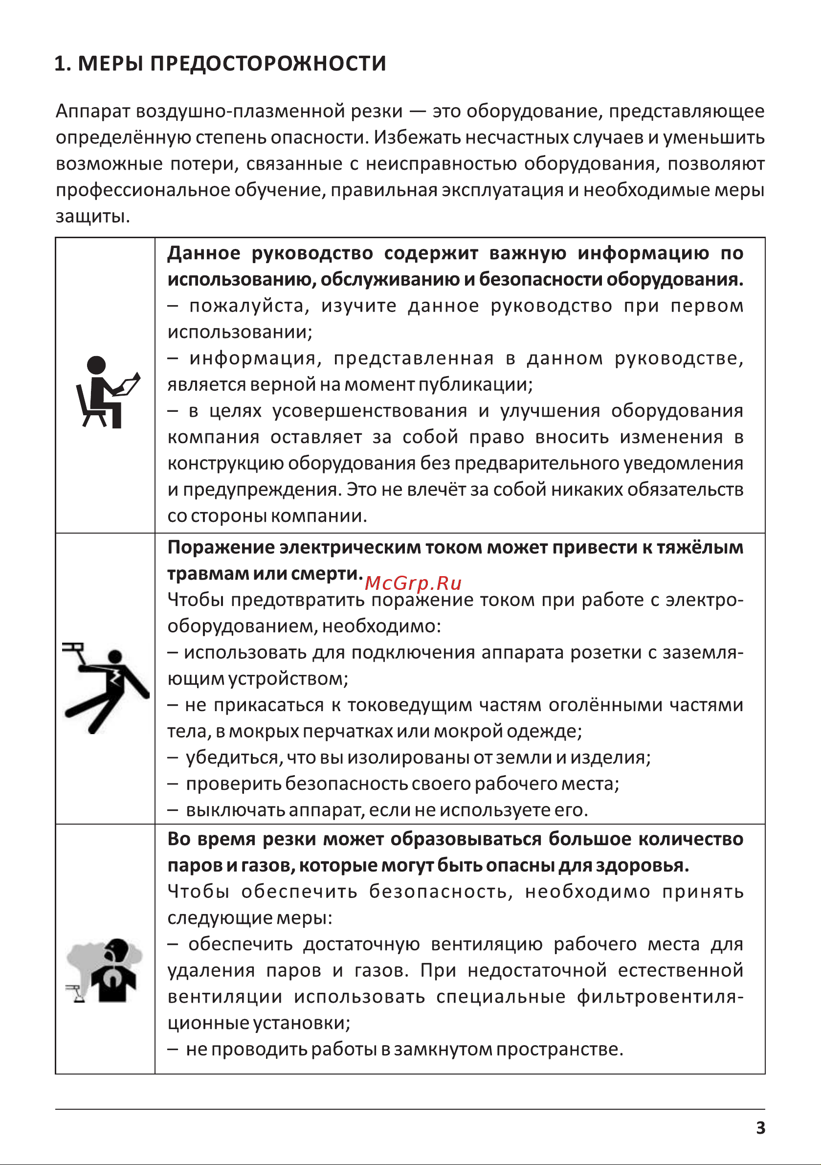 ЕВМ PLASMA DEEPCUT 45 1507121 Руководство по эксплуатации онлайн [3/20] 816496