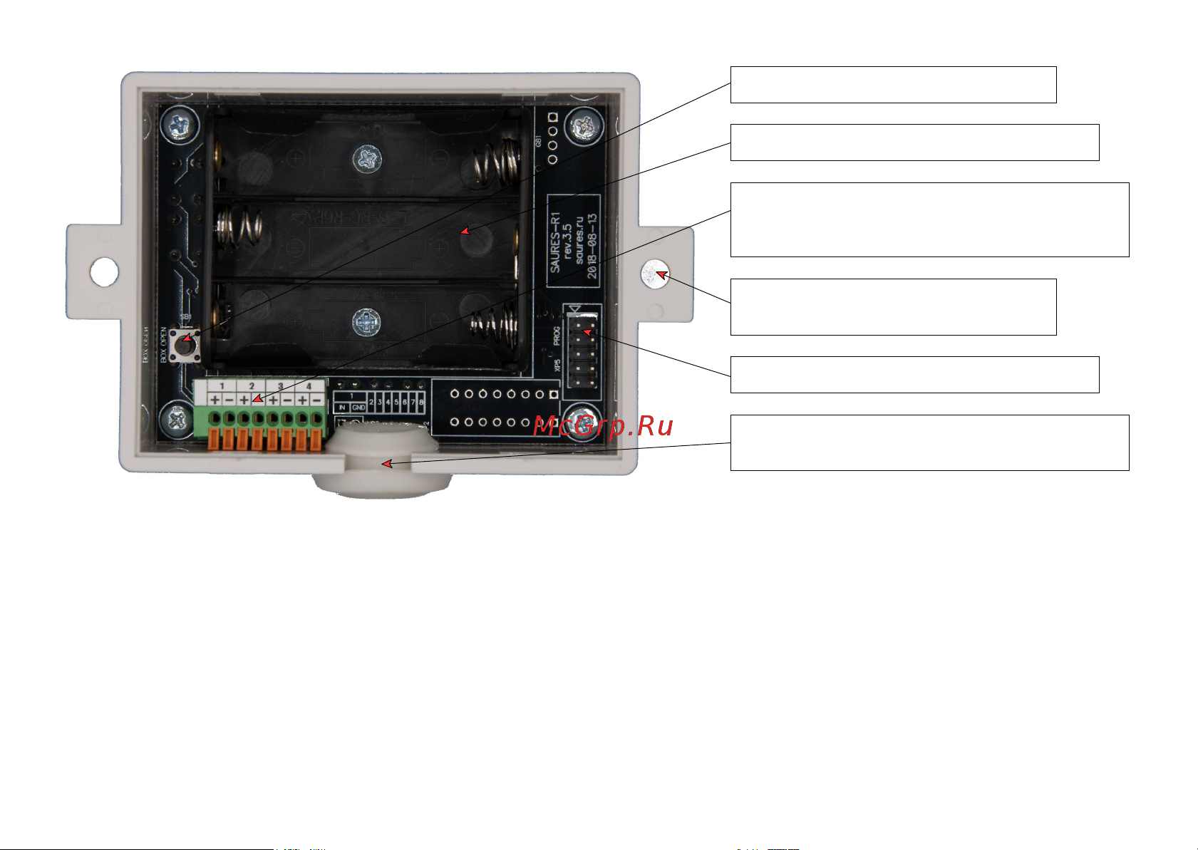 Saures R5 m1 v.6.3, Wi-Fi 11-30 В CTR-R5.1 Руководство по эксплуатации онлайн [18/118] 816499