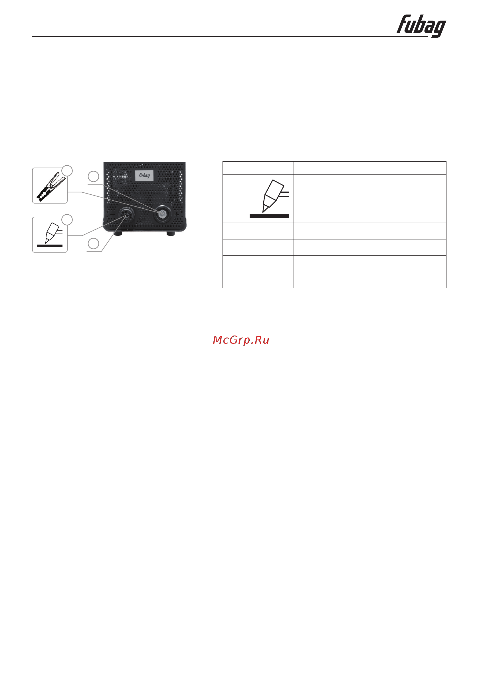 Fubag Plasma 60 LCD 46124 + Горелка для плазмореза FB P60 6m 38468 46124.1 Инструкция по эксплуатации онлайн [9/20] 816523