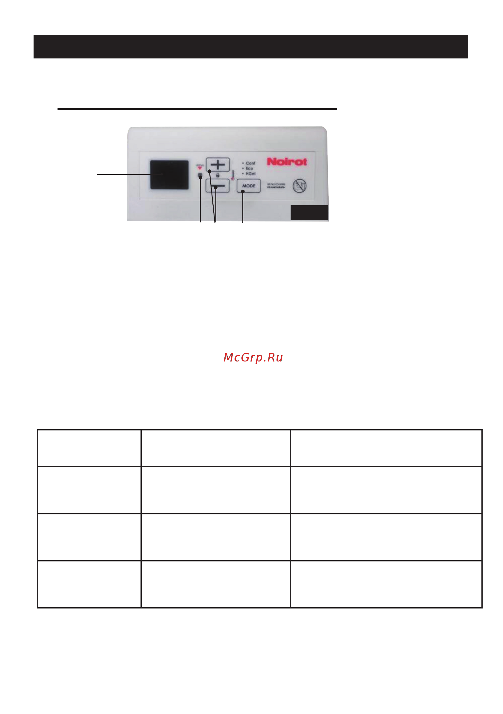 Noirot SPOT DIGITAL, 1500W EXH1175FDFS 64950517 Инструкция по эксплуатации онлайн [9/40] 816717