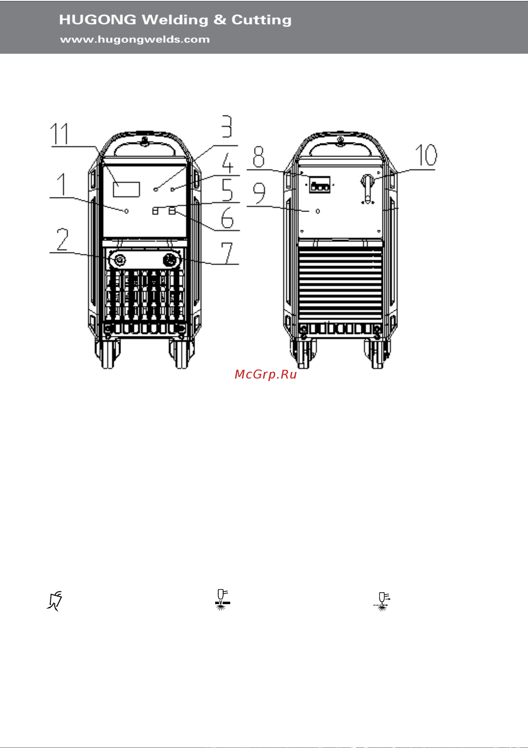 Hugong INVERCUT 100 III 029644 Инструкция онлайн [10/24] 816778