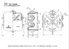 Промрукав КУП 40-0200-У для открытой установки 70х70х40 1 шт 40-0200-У эскиз коробки