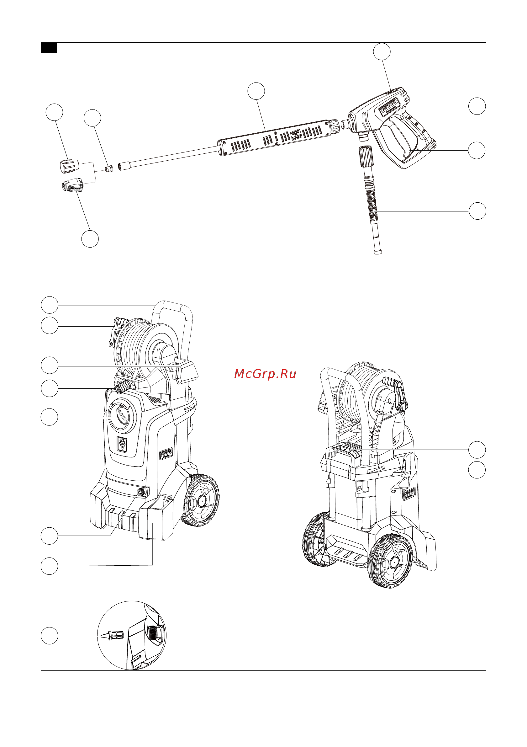 Karcher HD 4/8 Classic KAP 1.520-974.0 Инструкция к товару онлайн [4/58] 870364