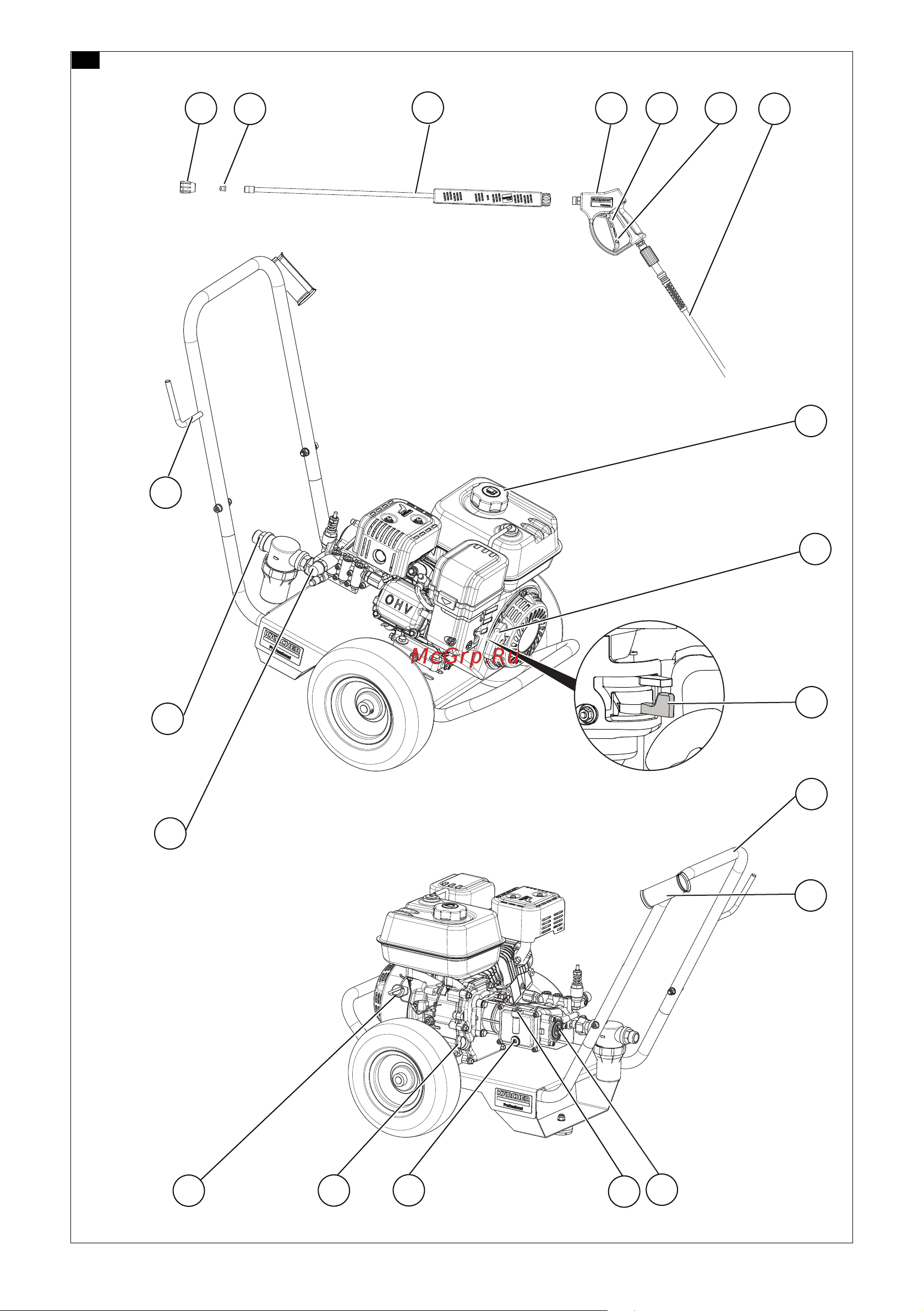 Karcher HD 6/15 G Classic 1.187-010.0 Инструкция к товару онлайн [2/13] 816852