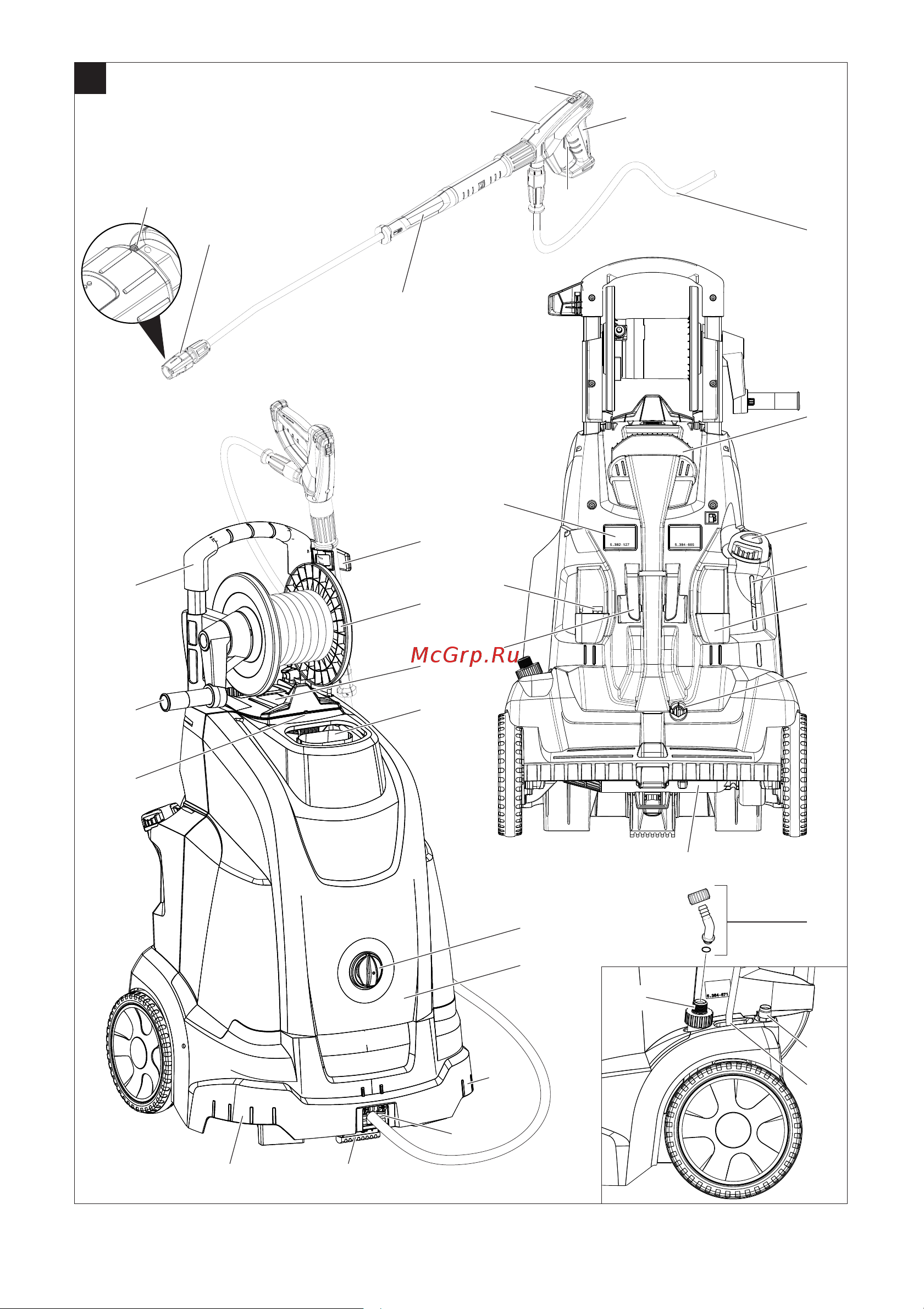 Karcher HDS 5/11 U 1.064-900 Инструкция к Karcher HDS 5/11 U 1.064-900 онлайн [4/220] 816854