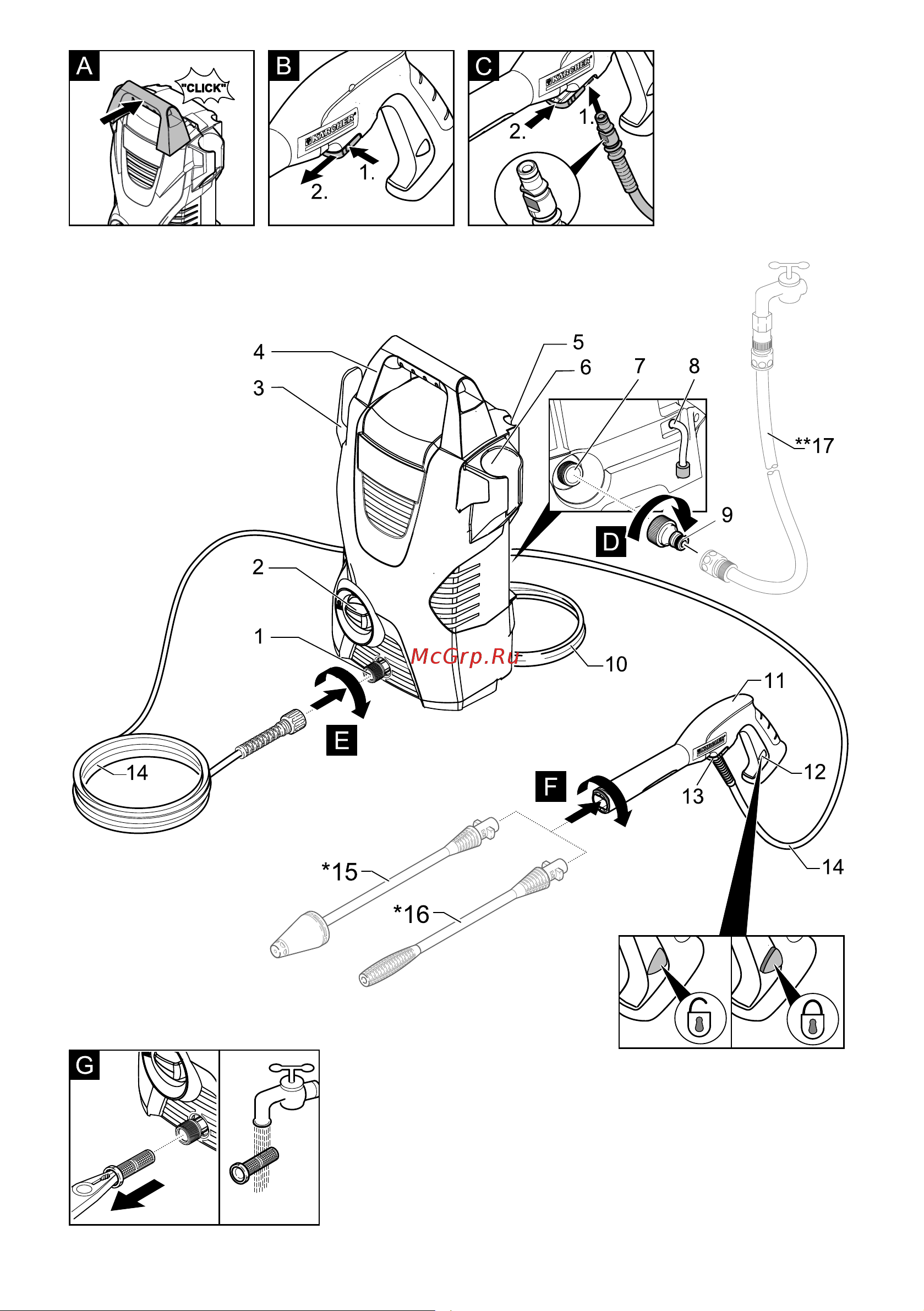 Karcher K 2 Basic 1.673-150 Инструкция к Karcher K 2 Basic 1.673-150 онлайн [2/128] 816855