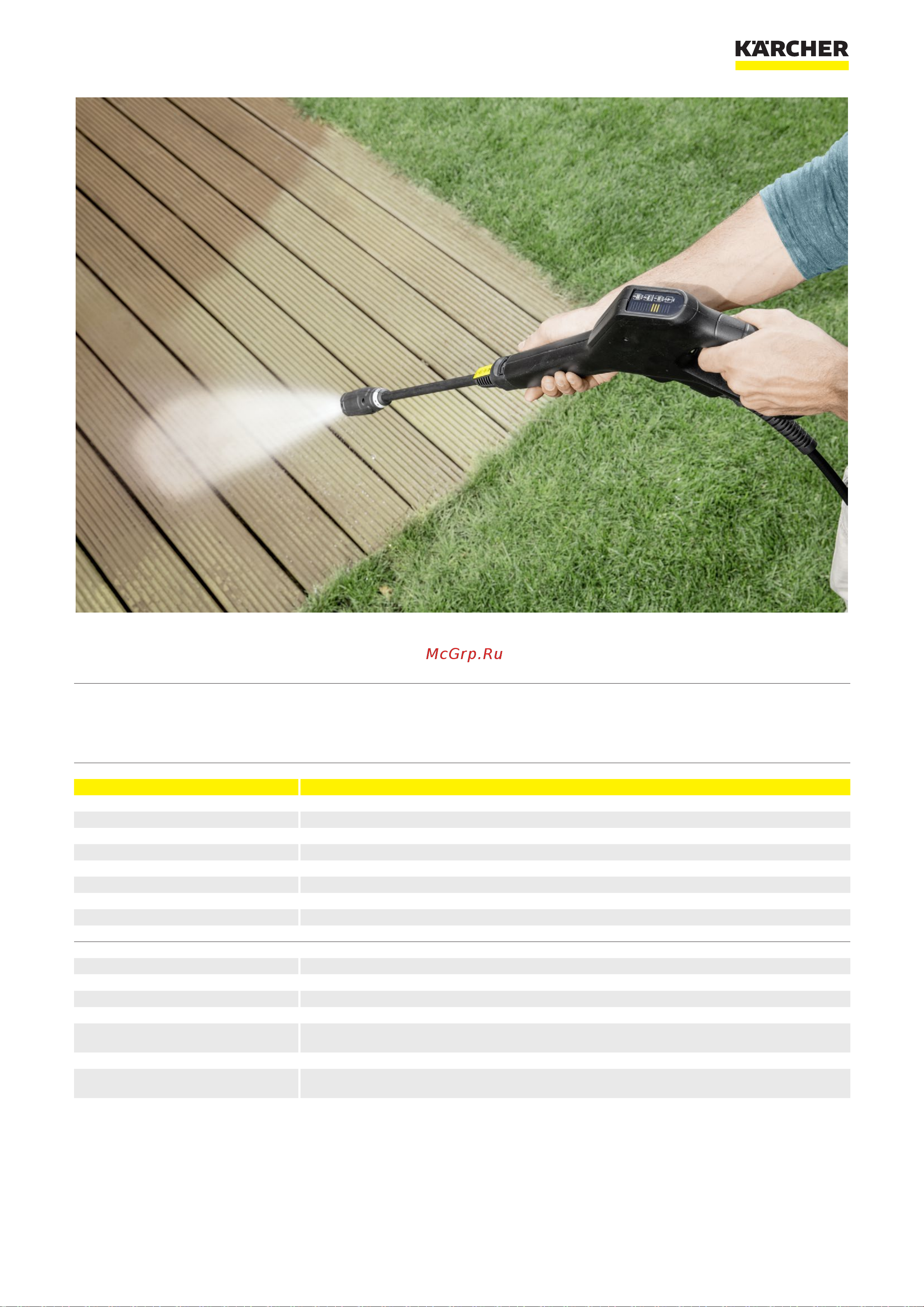 Karcher K 3 Full Control 1.676-020 Брошюра онлайн [2/6] 816875