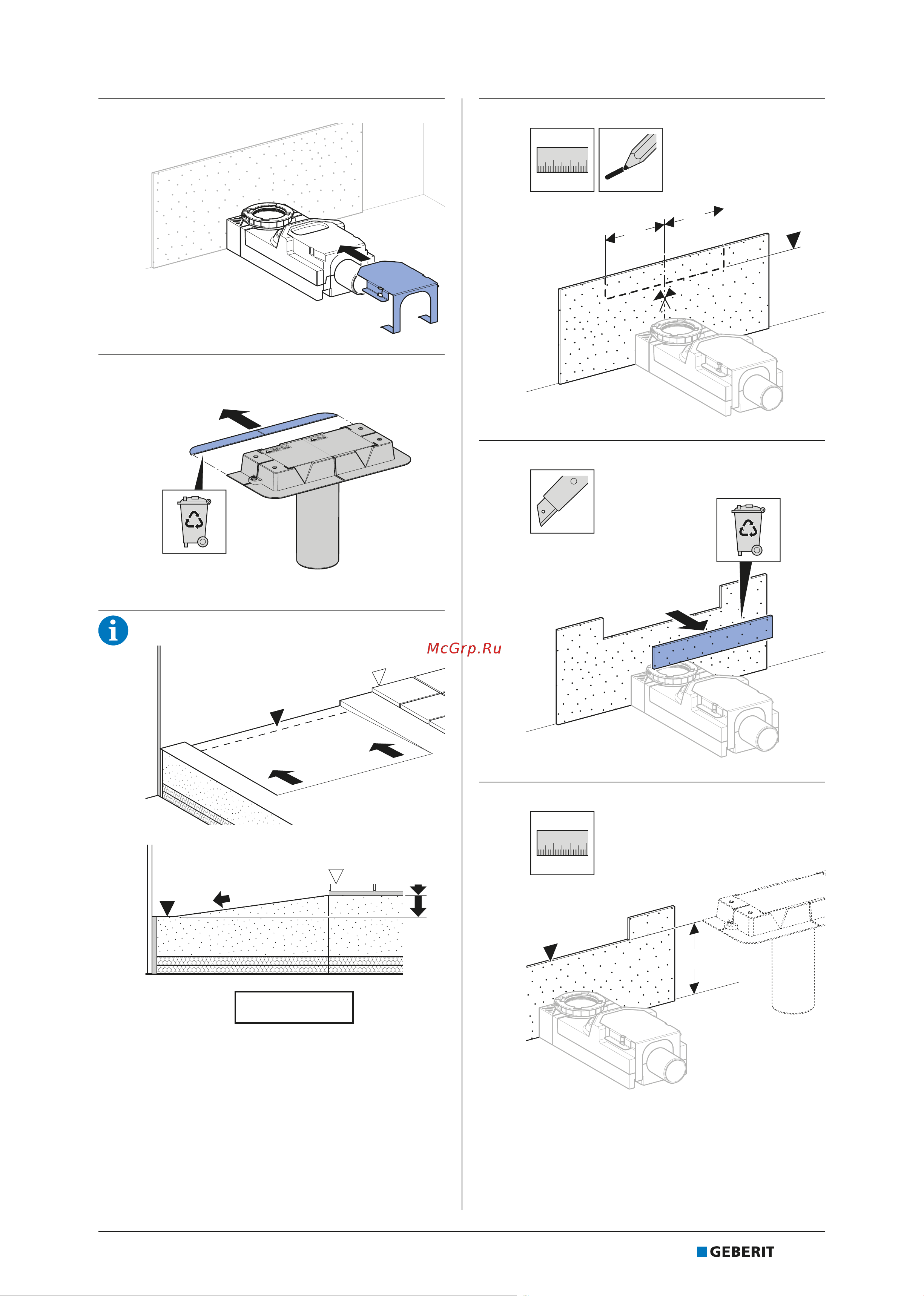 Geberit 154.150.00.1 CleanLine 00000043281 Инструкция к Geberit CleanLine 154.152.00.1 00000043846 онлайн [5/12] 842771