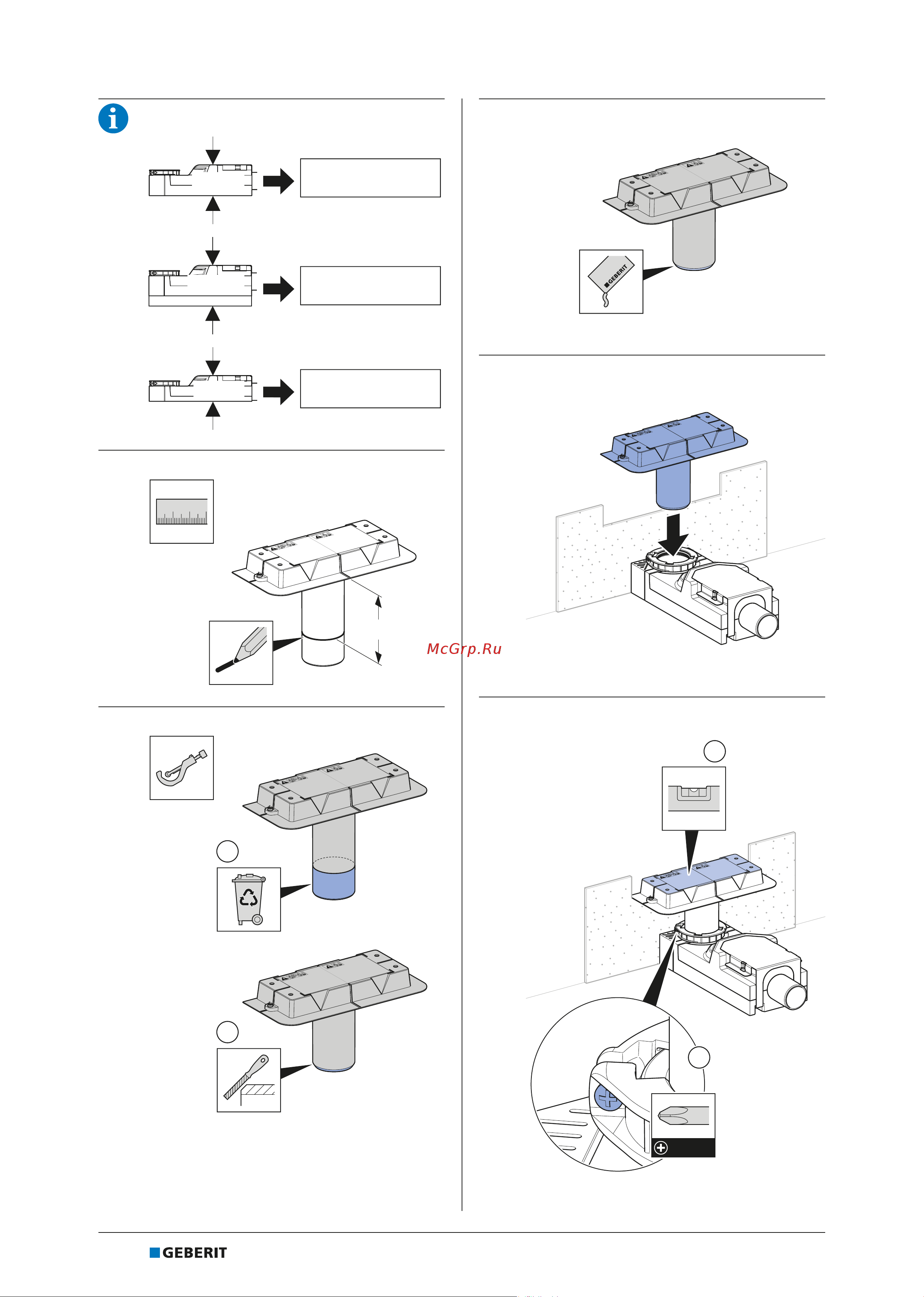 Geberit 154.150.00.1 CleanLine 00000043281 Инструкция к Geberit CleanLine 154.152.00.1 00000043846 онлайн [6/12] 842771