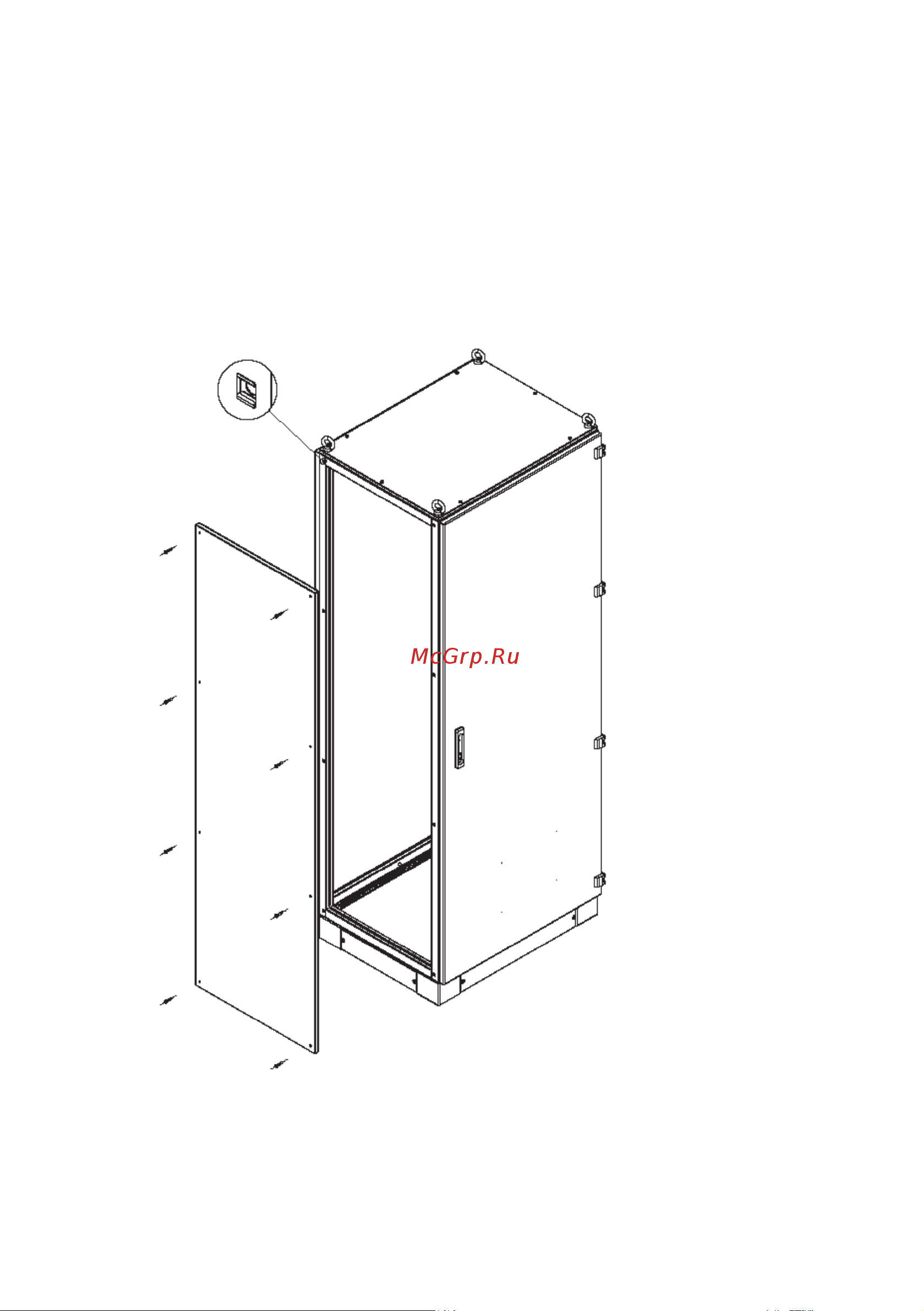 EKF FORT IP54 2000x800x600 PROxima FK2086G Руководство по сборке онлайн [5/10] 816895