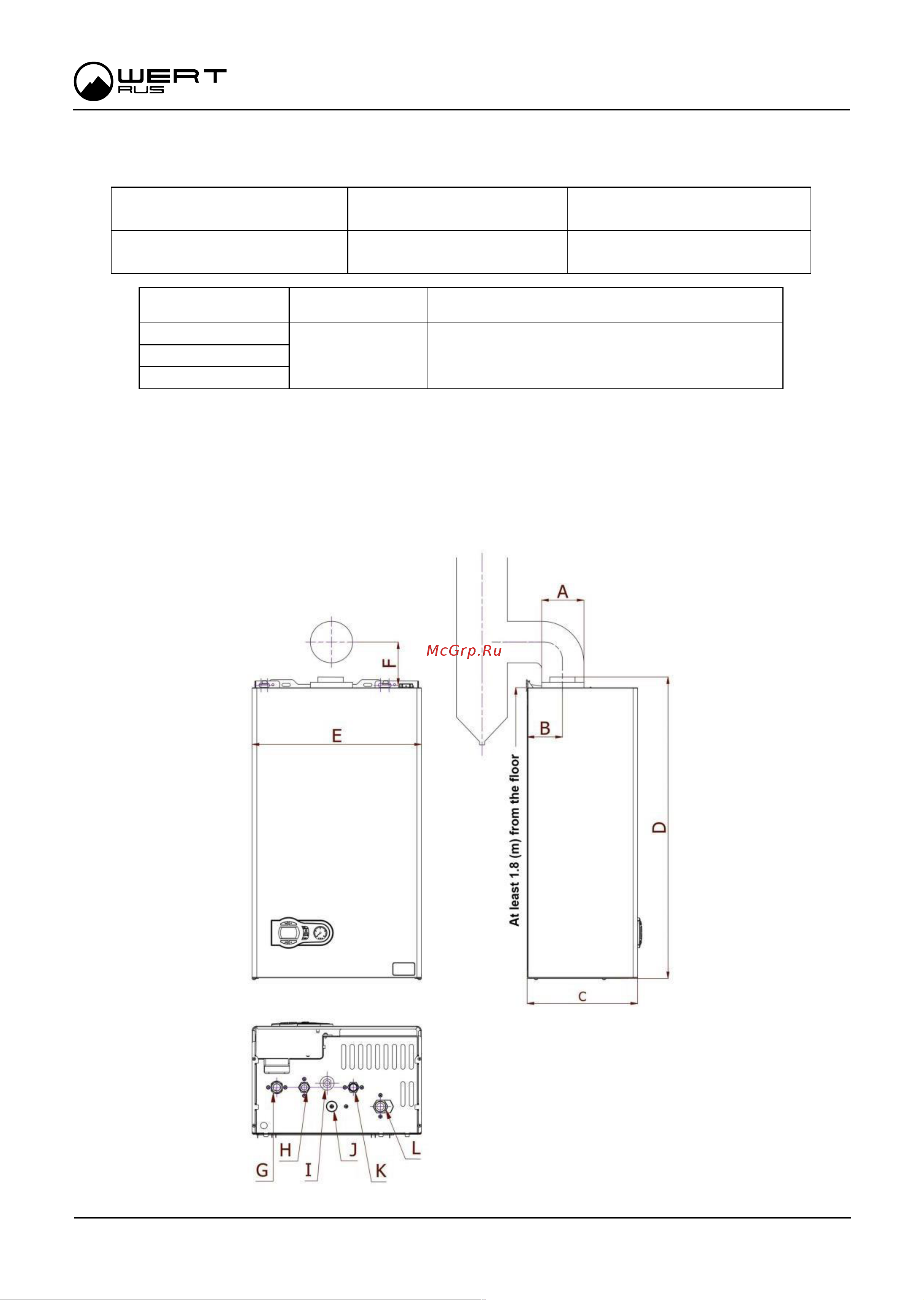 WERTRUS COMPACT 24FF A242404 Паспорт онлайн [6/24] 817072