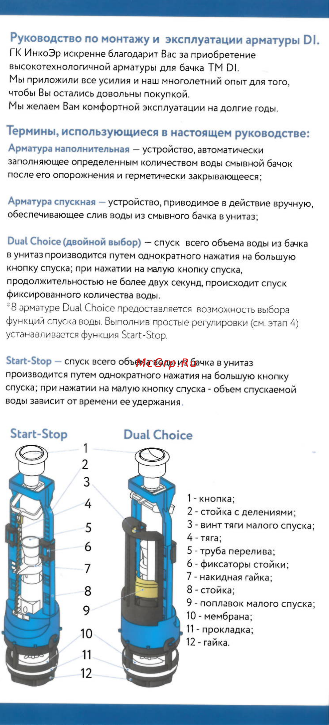 ИНКОЭР И-СБ2-НпрНРФ-ХХ-ККрпс DI Р (5-2-3-17) В00В0003731 Руководство по монтажу и эксплуатации онлайн [2/8] 817168
