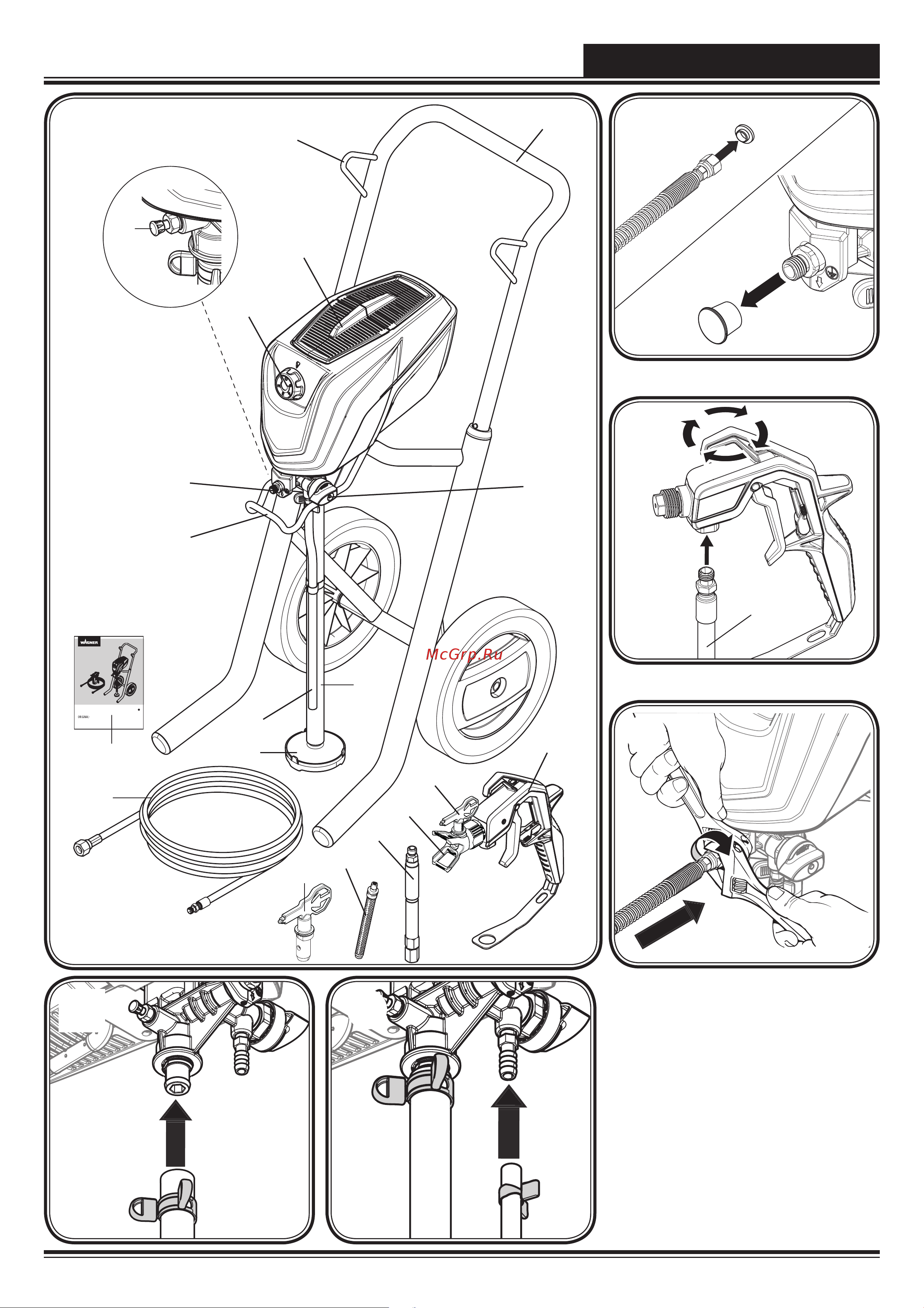 Wagner Control Pro 350M HEA 2371057 Инструкция по эксплуатации онлайн [2/24] 817403