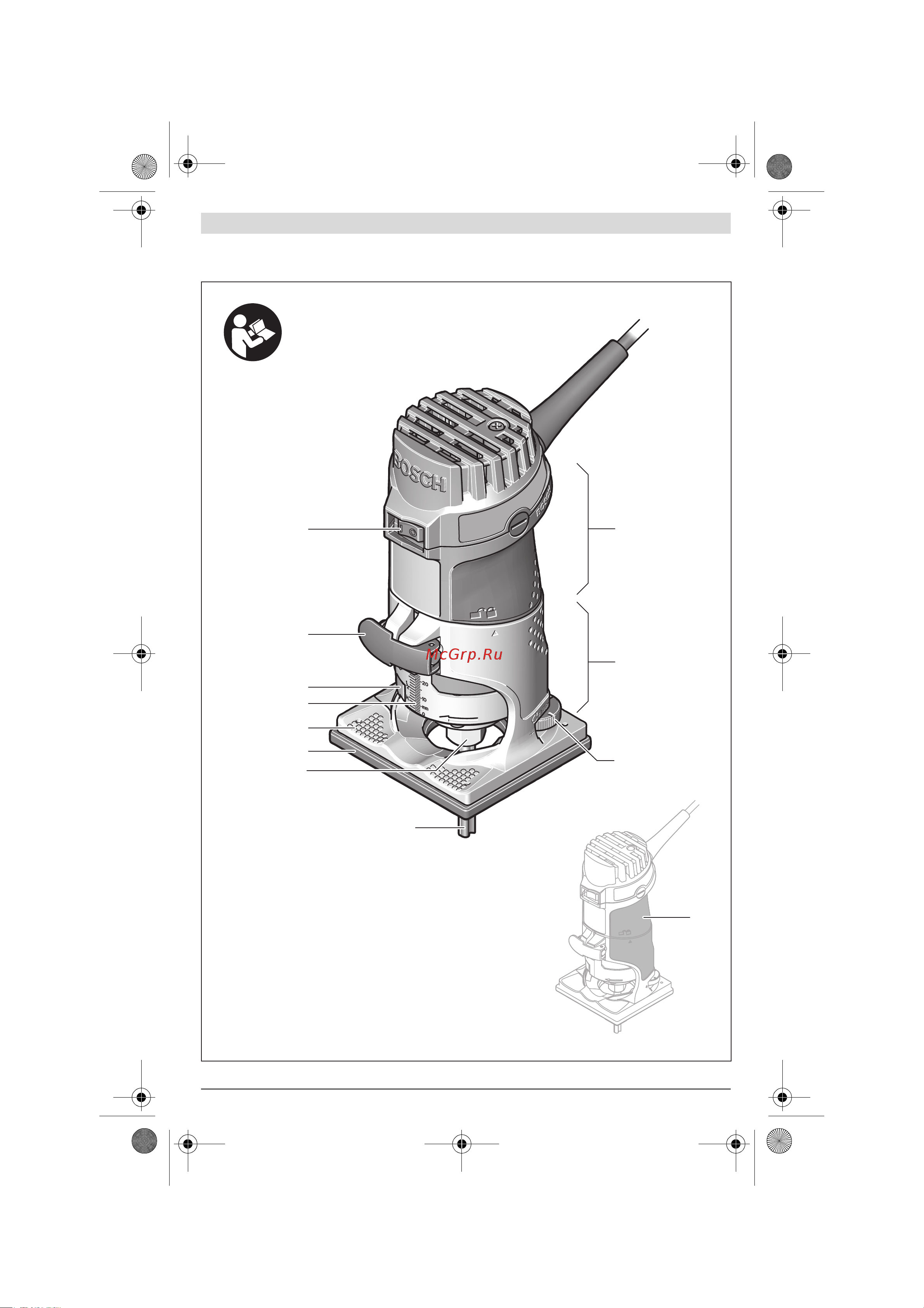 Bosch GKF 600 0.601.60A.100 Инструкция к товару онлайн [4/195] 817568