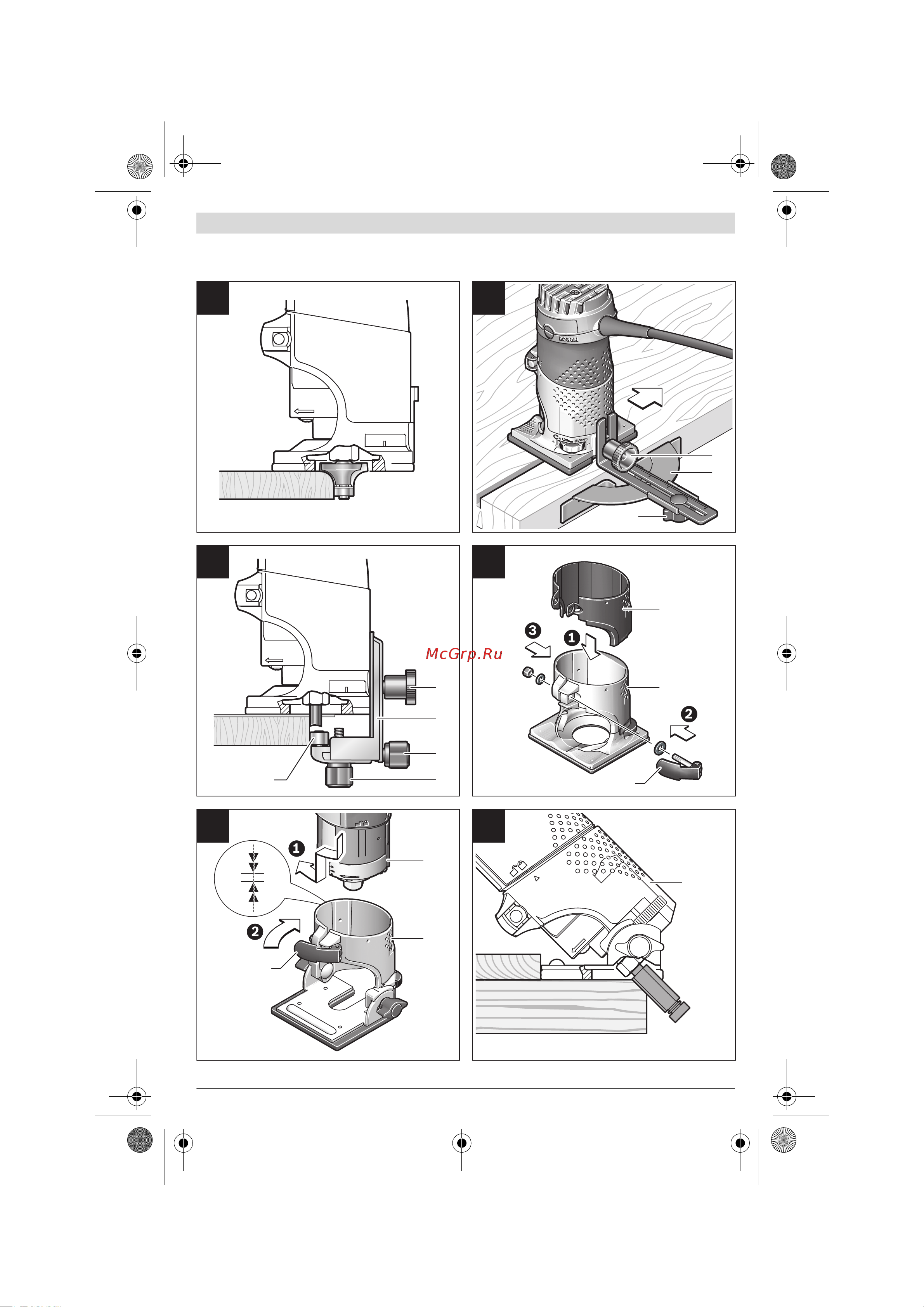 Bosch GKF 600 0.601.60A.100 Инструкция к товару онлайн [6/195] 817568