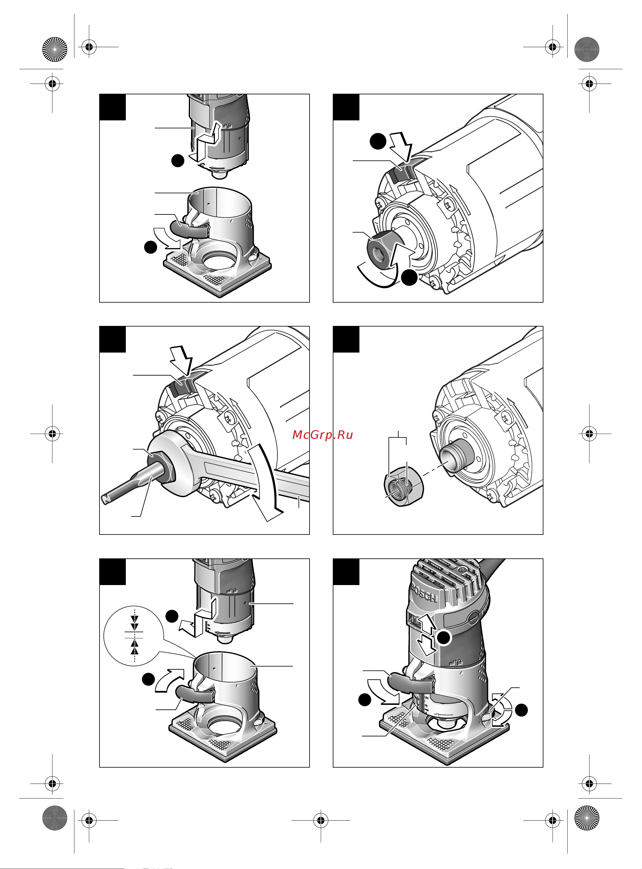 Bosch GKF 600 0.601.60A.102 Инструкция к товару онлайн [4/197] 817569