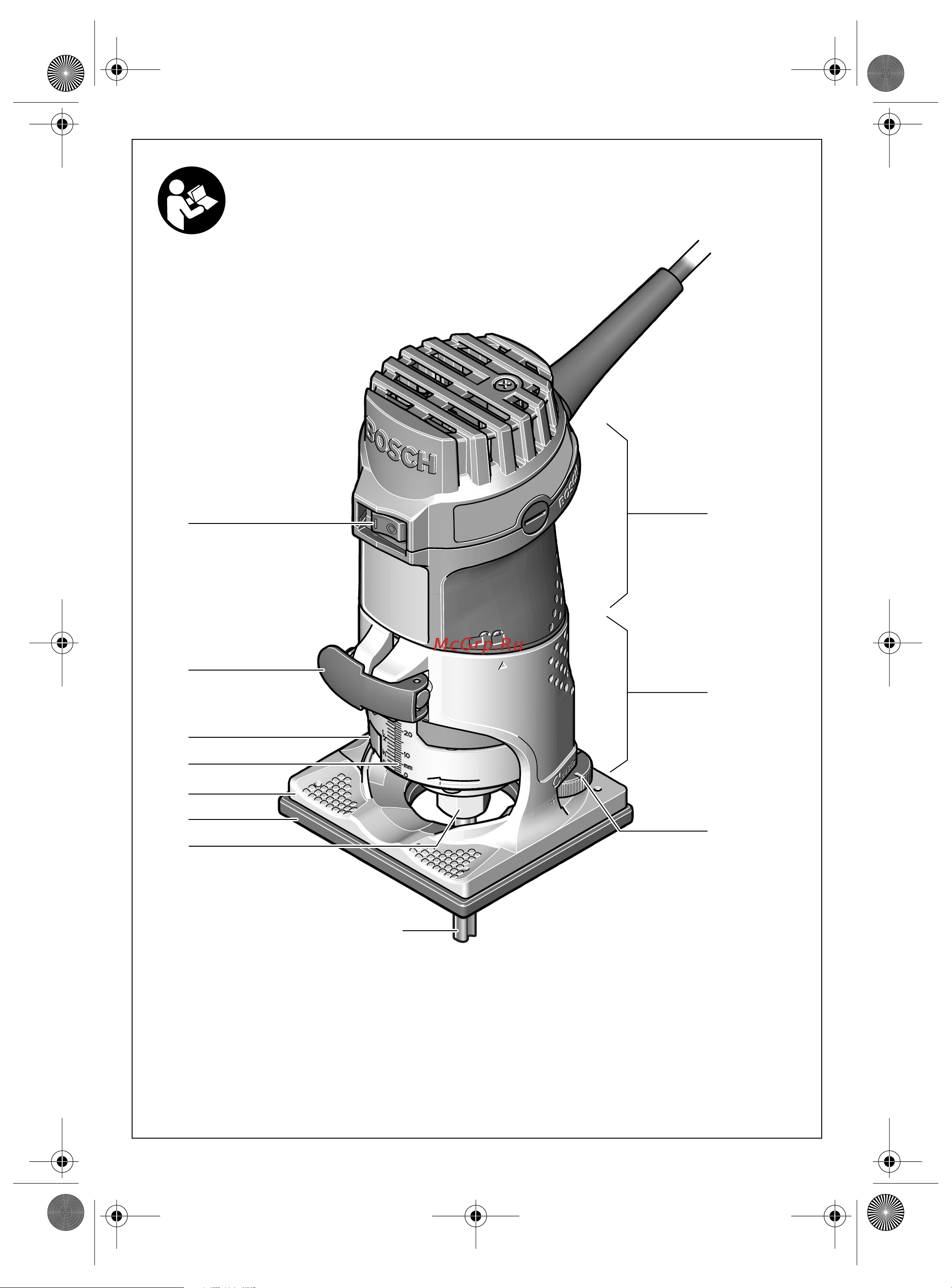 Bosch GKF 600 0.601.60A.102 Инструкция к товару онлайн [7/197] 817569