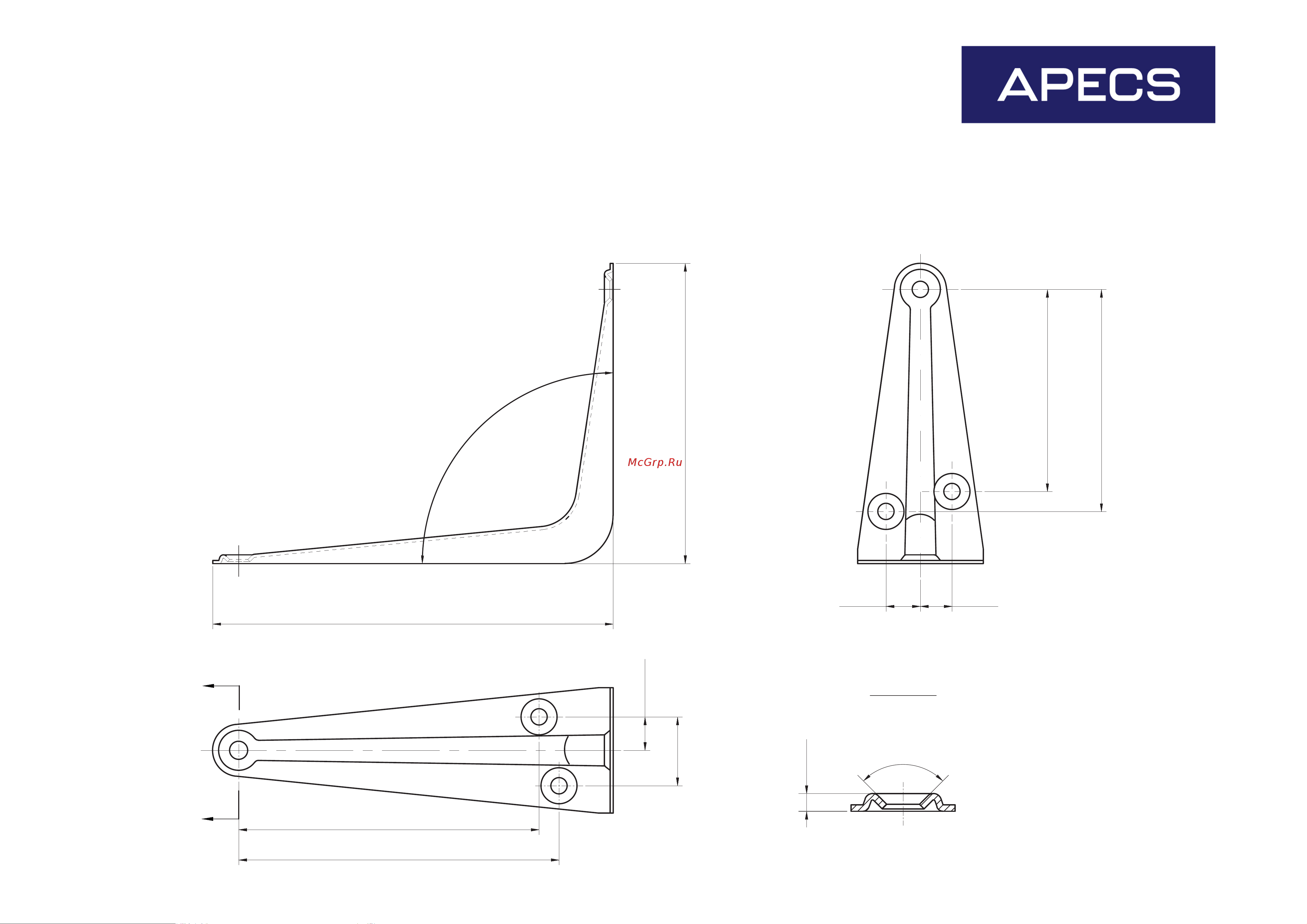 Apecs SB-1-10075-BR 16960 Чертёж онлайн