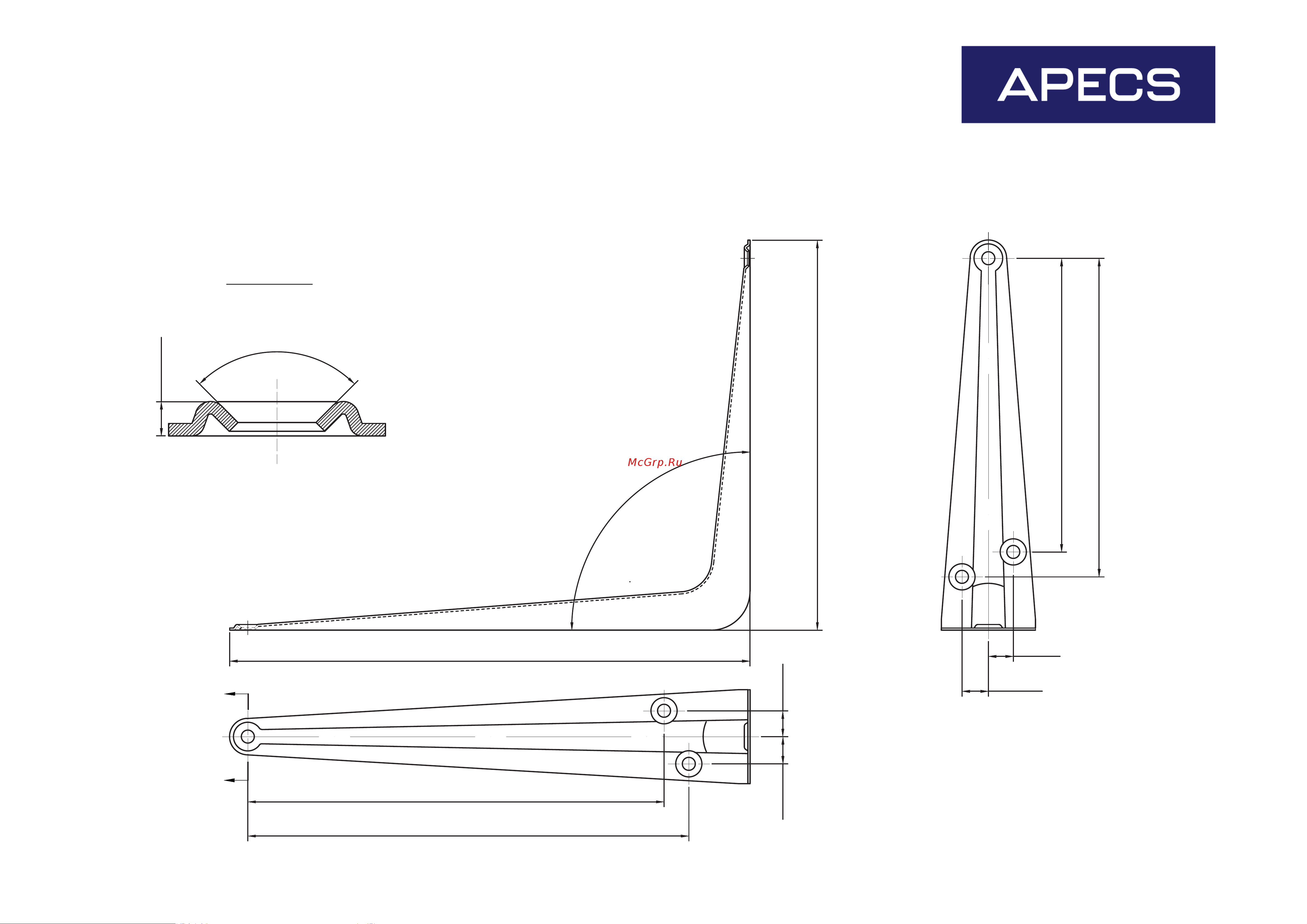 Apecs SB-1-200150-BR 16968 Чертёж онлайн