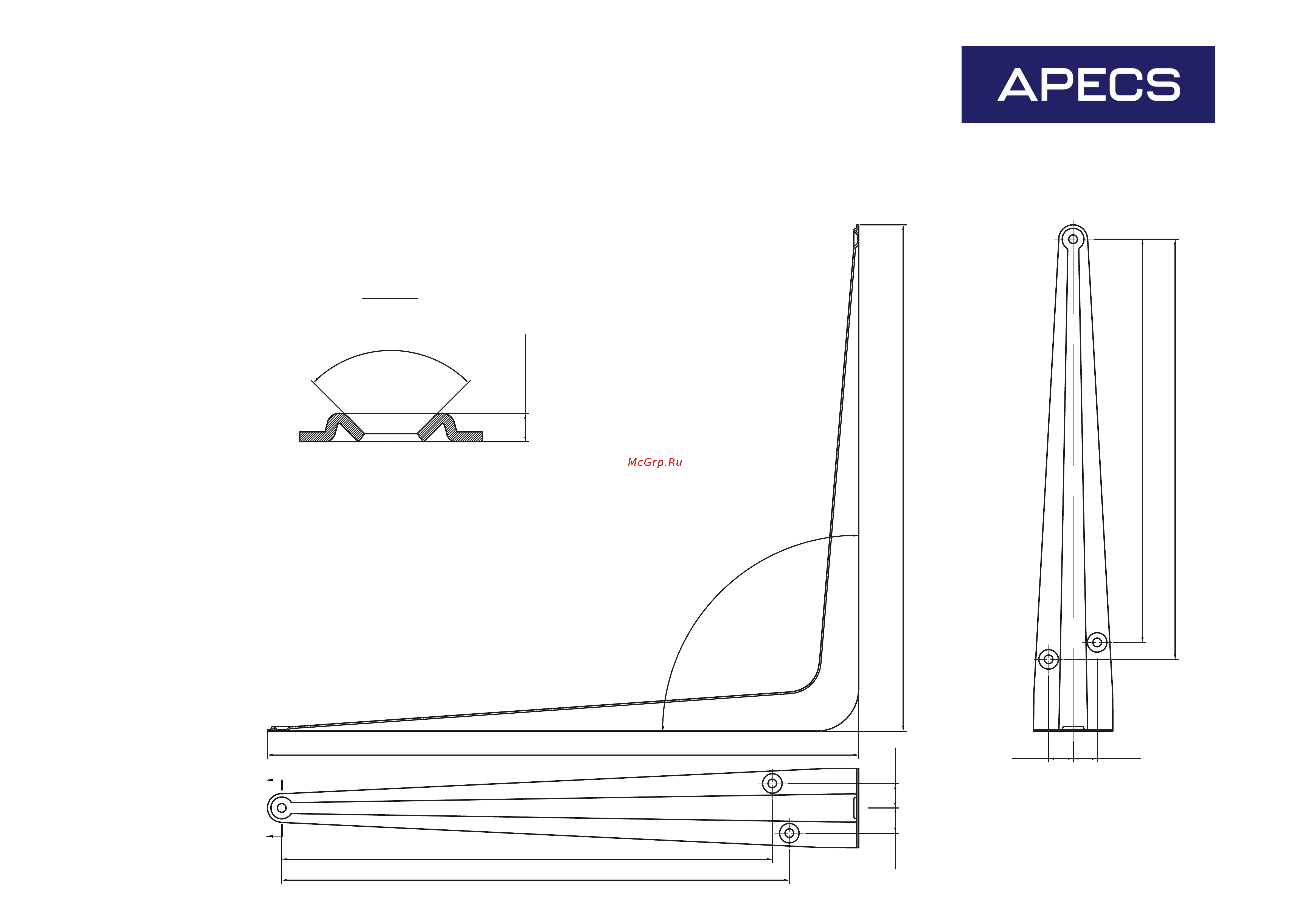 Apecs SB-1-300250-BR 16974 Чертёж онлайн