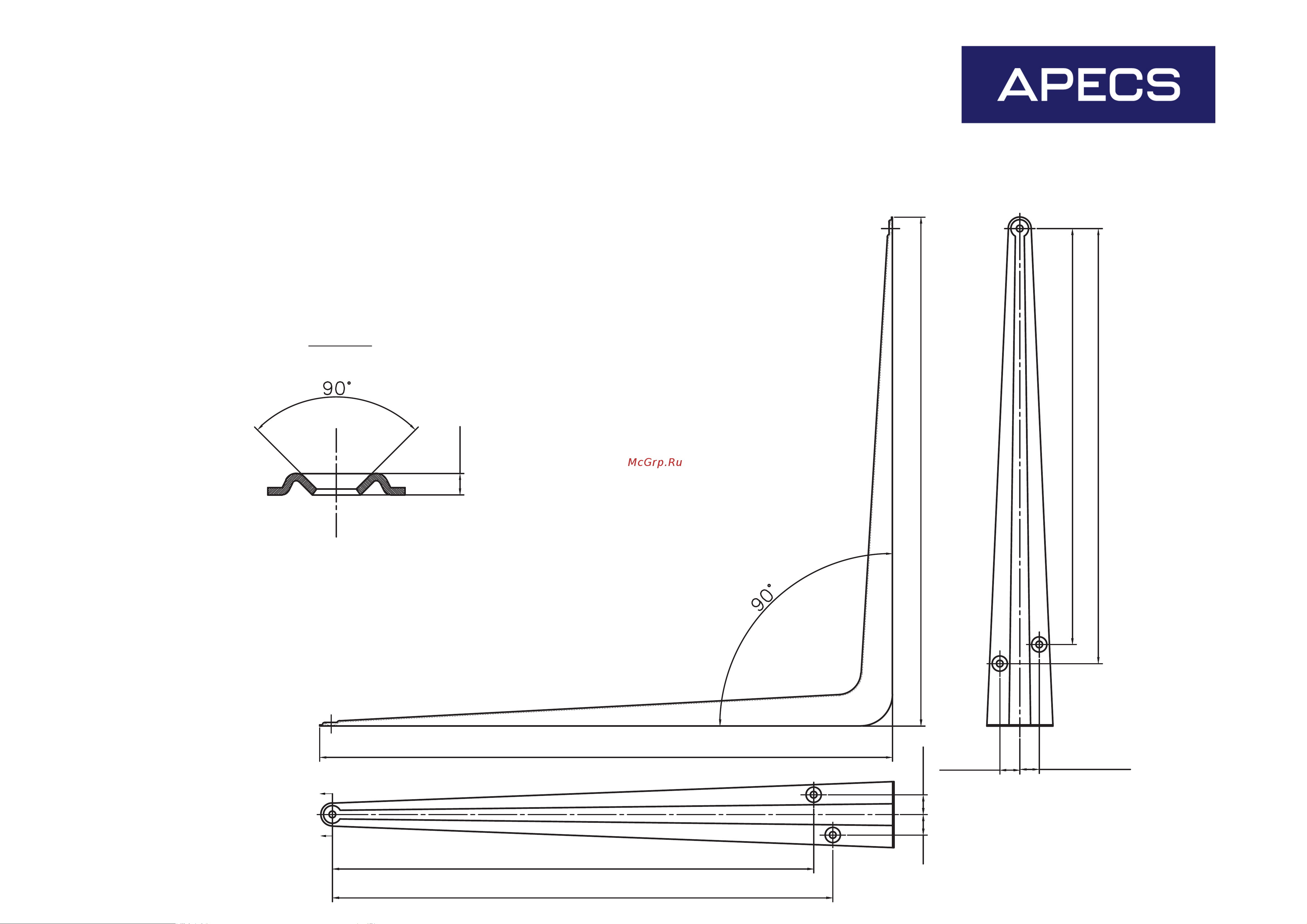 Apecs SB-1-450400-SL 19297 Чертёж онлайн