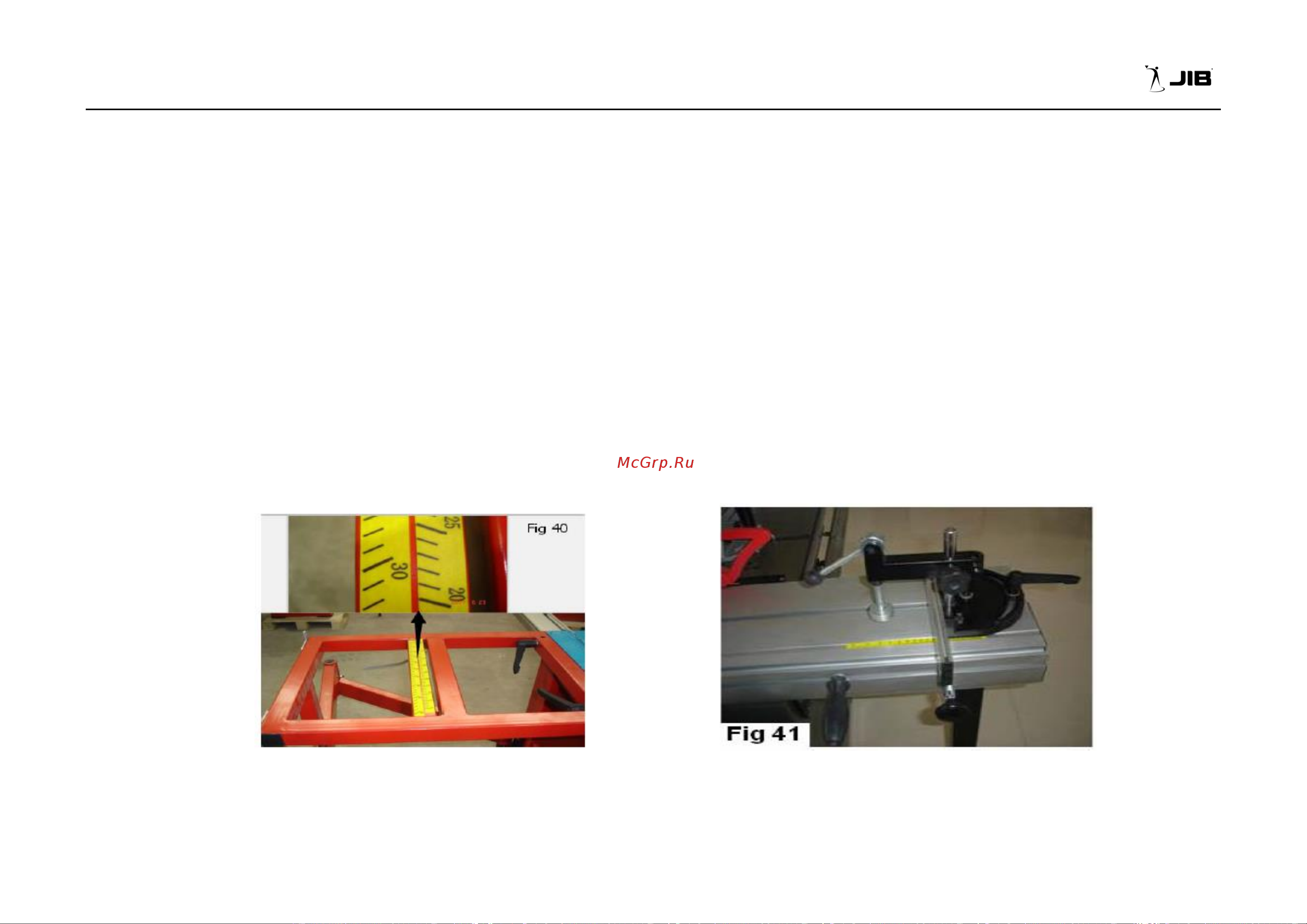 JIB MJ10-1600 2,2 кВт, 230 В 0102020005000 Руководство по эксплуатации круглопильного станка JIB MJ10 1300 онлайн [26/43] 817737