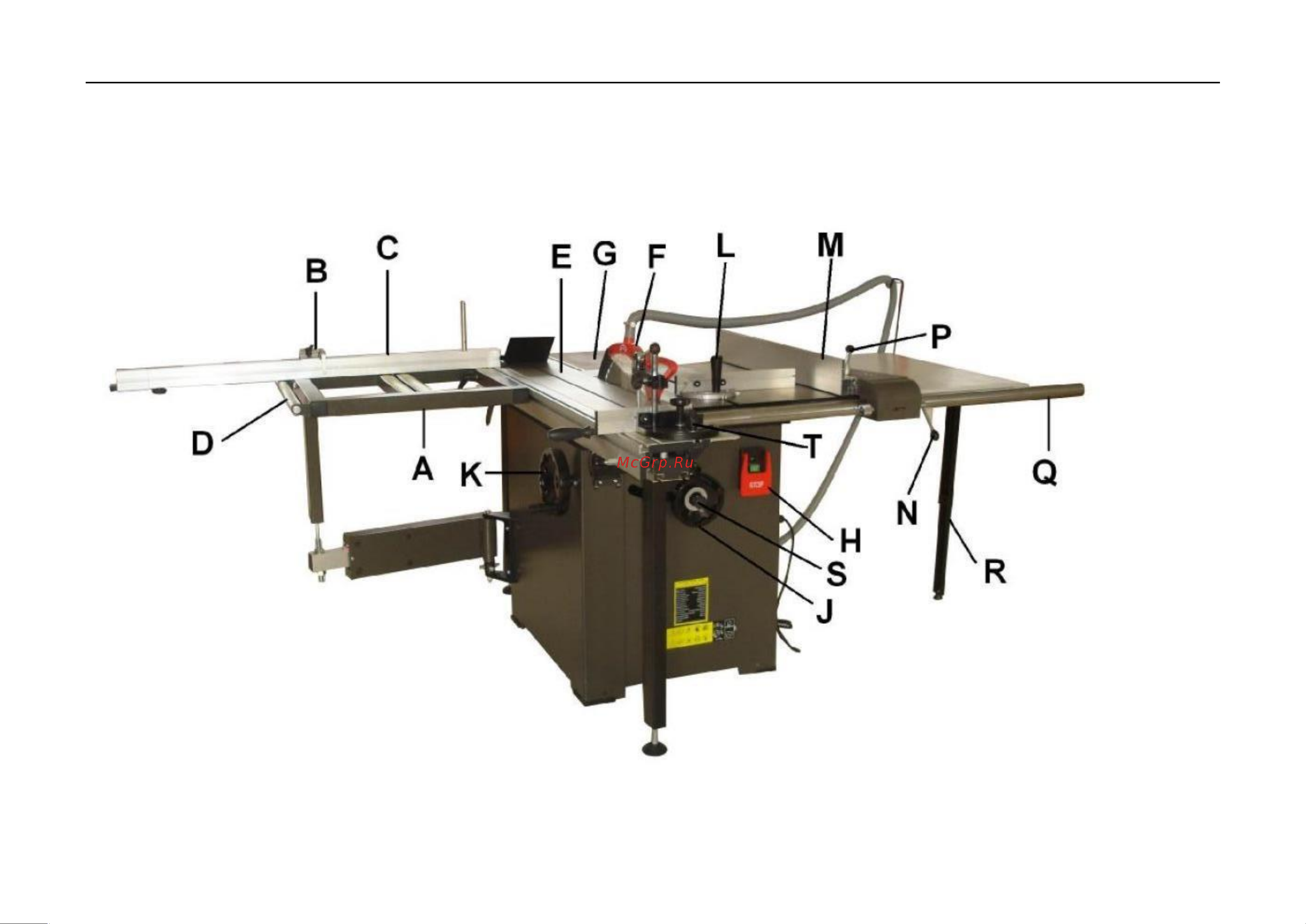 JIB MJ12II-1600 3 кВт, 400 В 0102020006000 Руководство по эксплуатации станка JIB MJ12 II 1600 онлайн [14/76] 817738