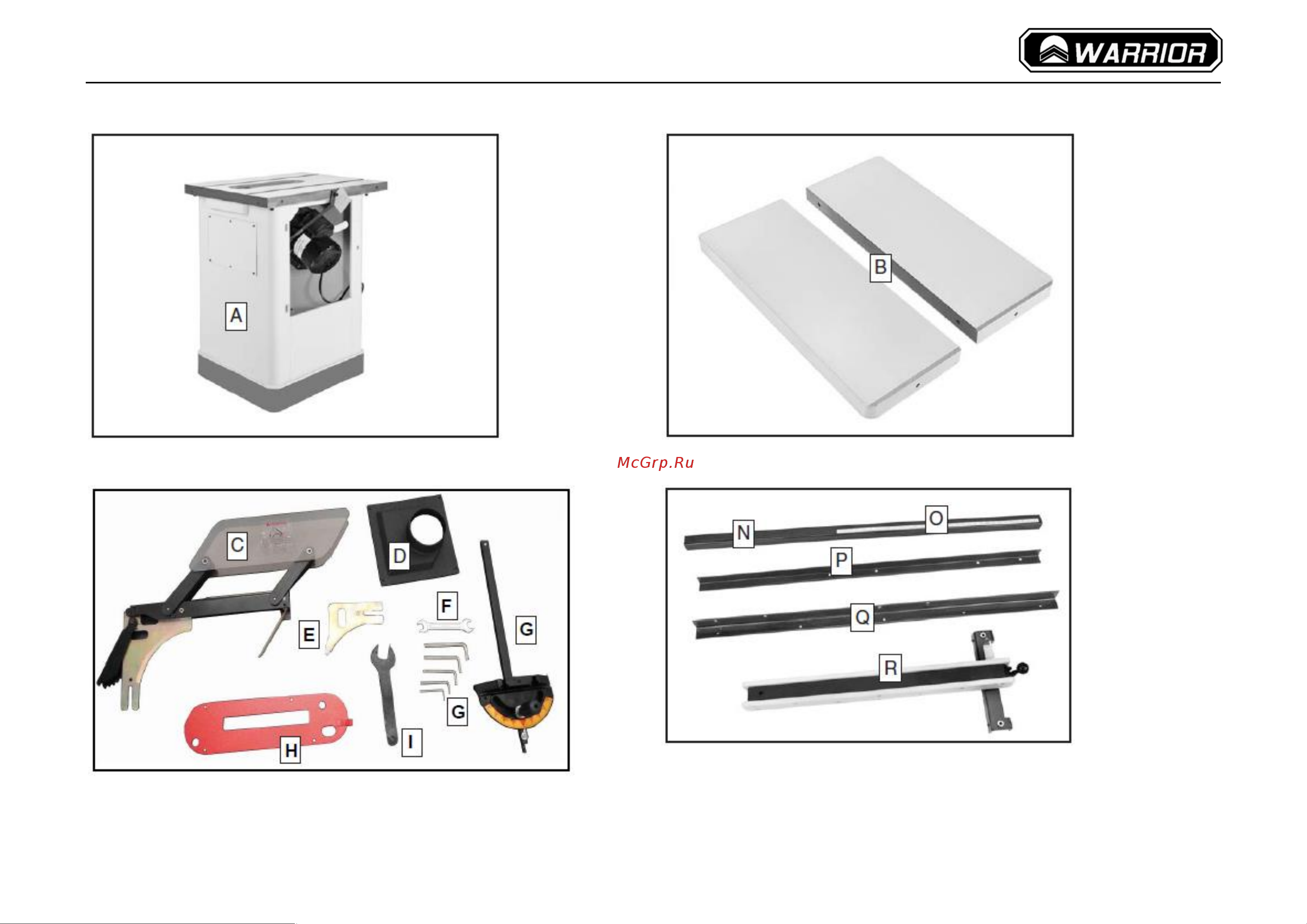 WARRIOR W0702 2,2 кВт, 400 В 0101010138000 Инструкция к товару онлайн [31/108] 817744
