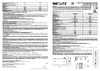 Wolta 2ч, 1Вт, IP40, одностор, WEL-1W/01-C Паспорт к светильнику